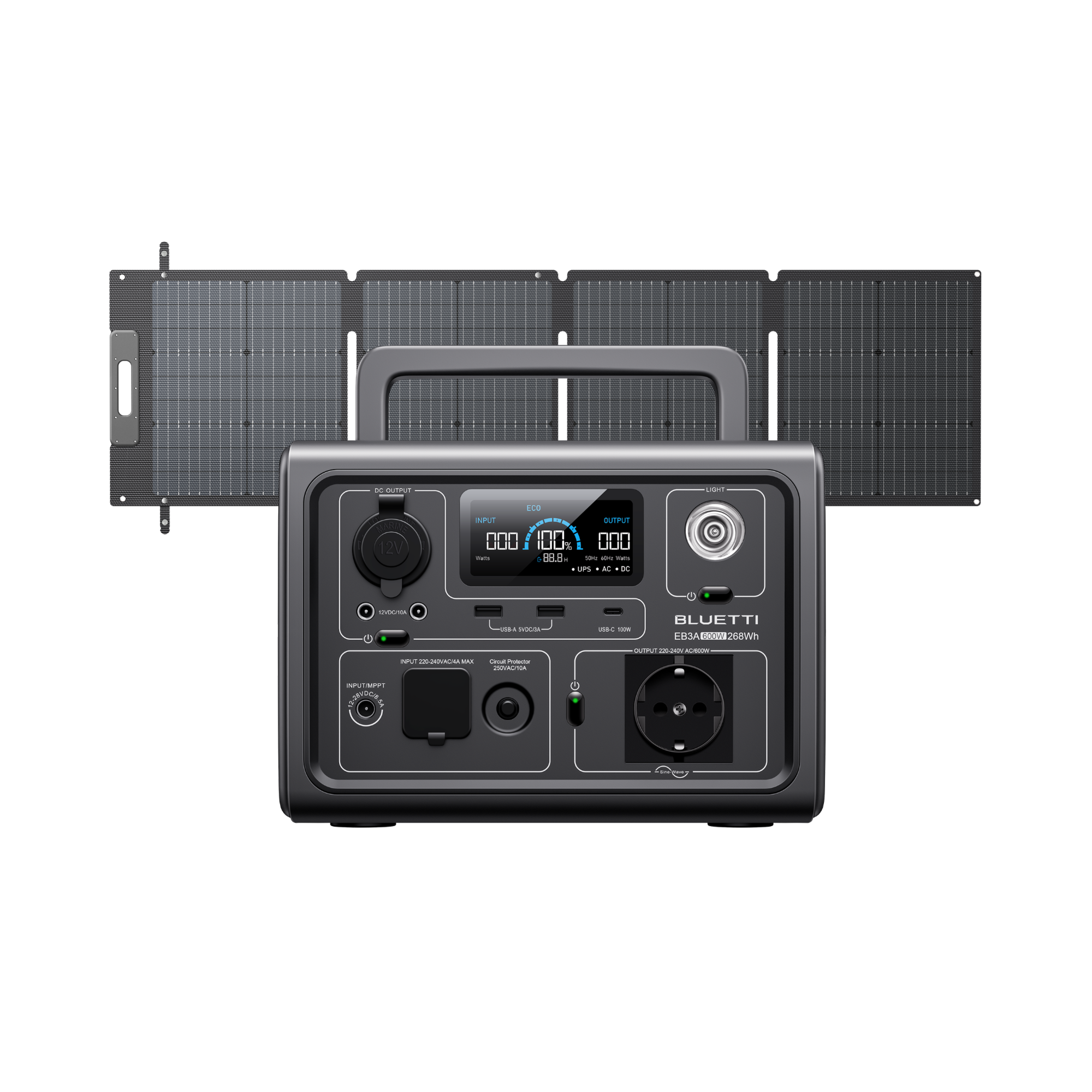 bluetti-eb3a-powerstation-600w-268wh-tragbar-lifepo4 image 7