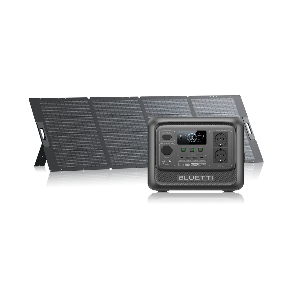 bluetti-elite-100-v2-powerstation-1800w-1024wh-350w-solar-kit image 1