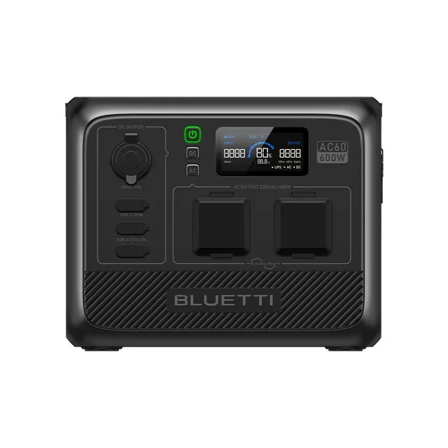 bluetti-ac-ac60-powerstation-600w-403wh-outdoor-solar image 1