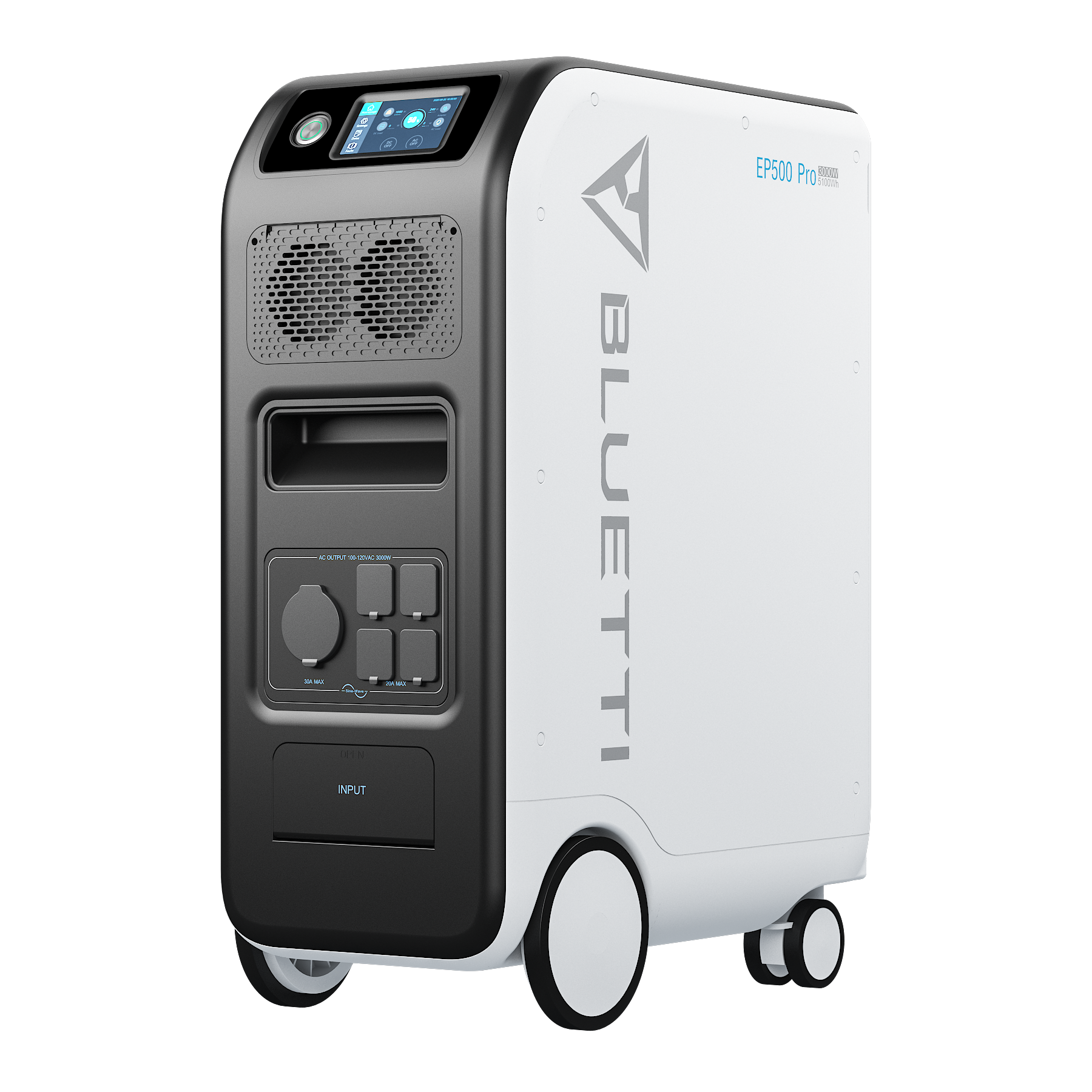 bluetti-ep500pro-powerstation-3000w-5100wh-lifepo4 image 2