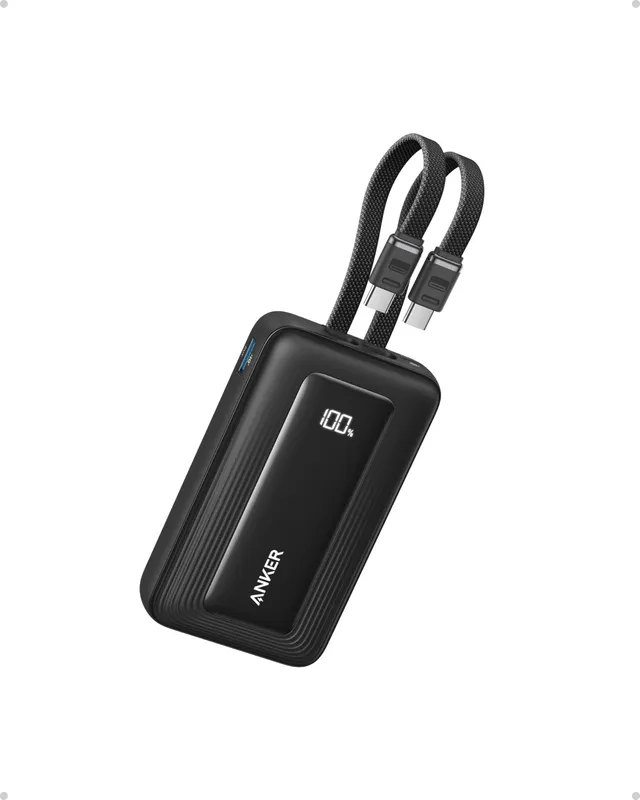 anker-zolo-powerbank-20000mah-45w-schwarz-mit-kabel image 1