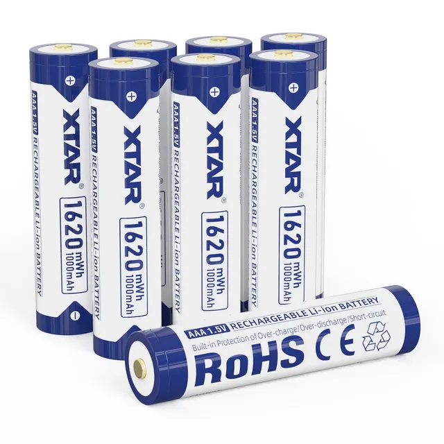 xtar-aaa-lithium-akkus-1-5v-8er-pack-1620mwh image 1