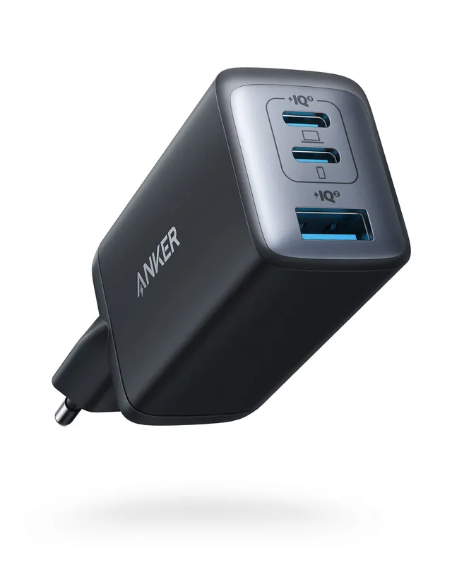 anker-nano-ii-65w-usb-c-ladeger-t-3-port-gan-ii-in-schwarz image 1