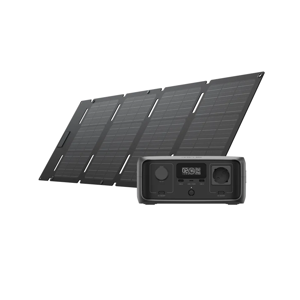 ecoflow-river-3-solargenerator-245wh-mit-45w-panel image 1