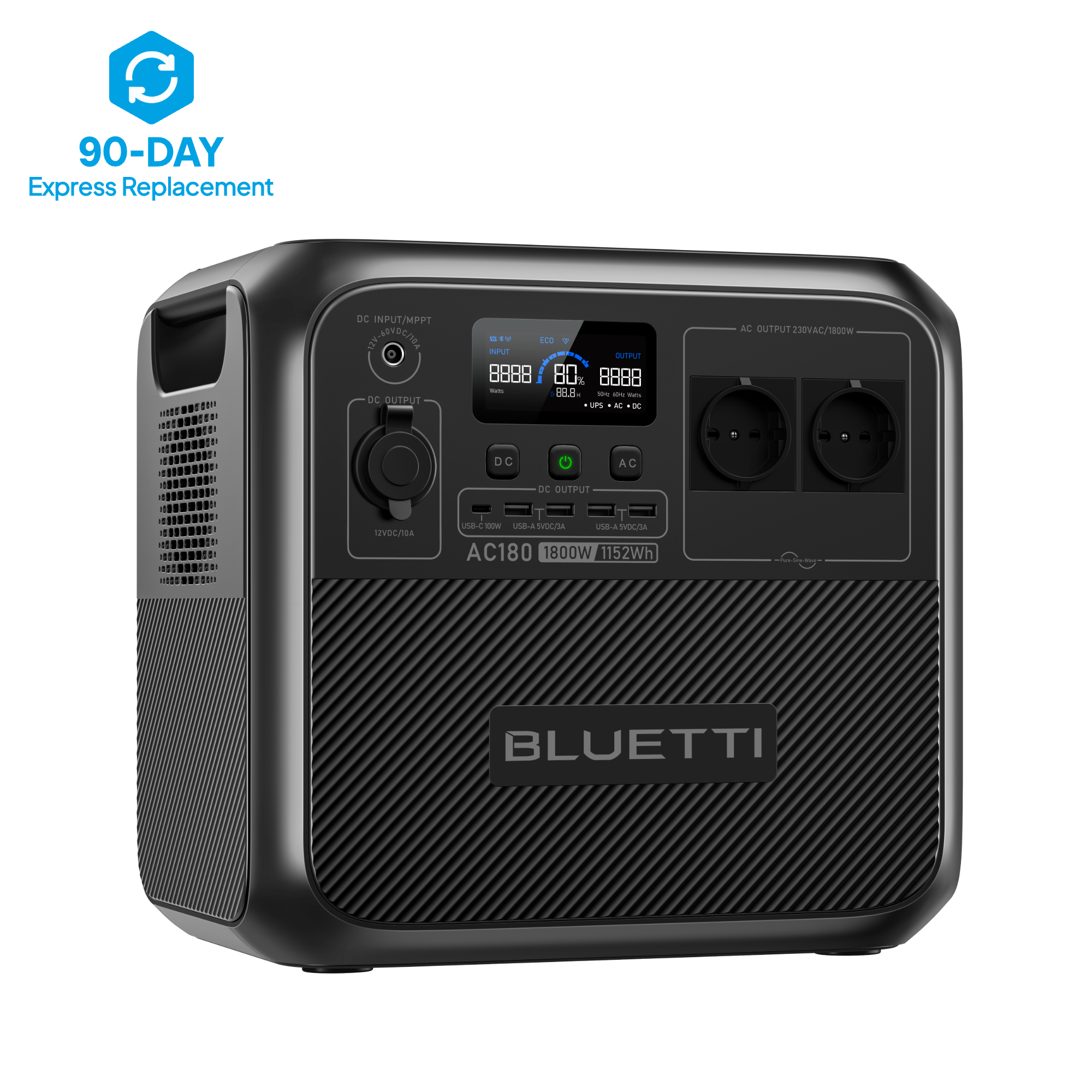 bluetti-ac180-powerstation-1152wh-1800w-notstrom-solar image 2