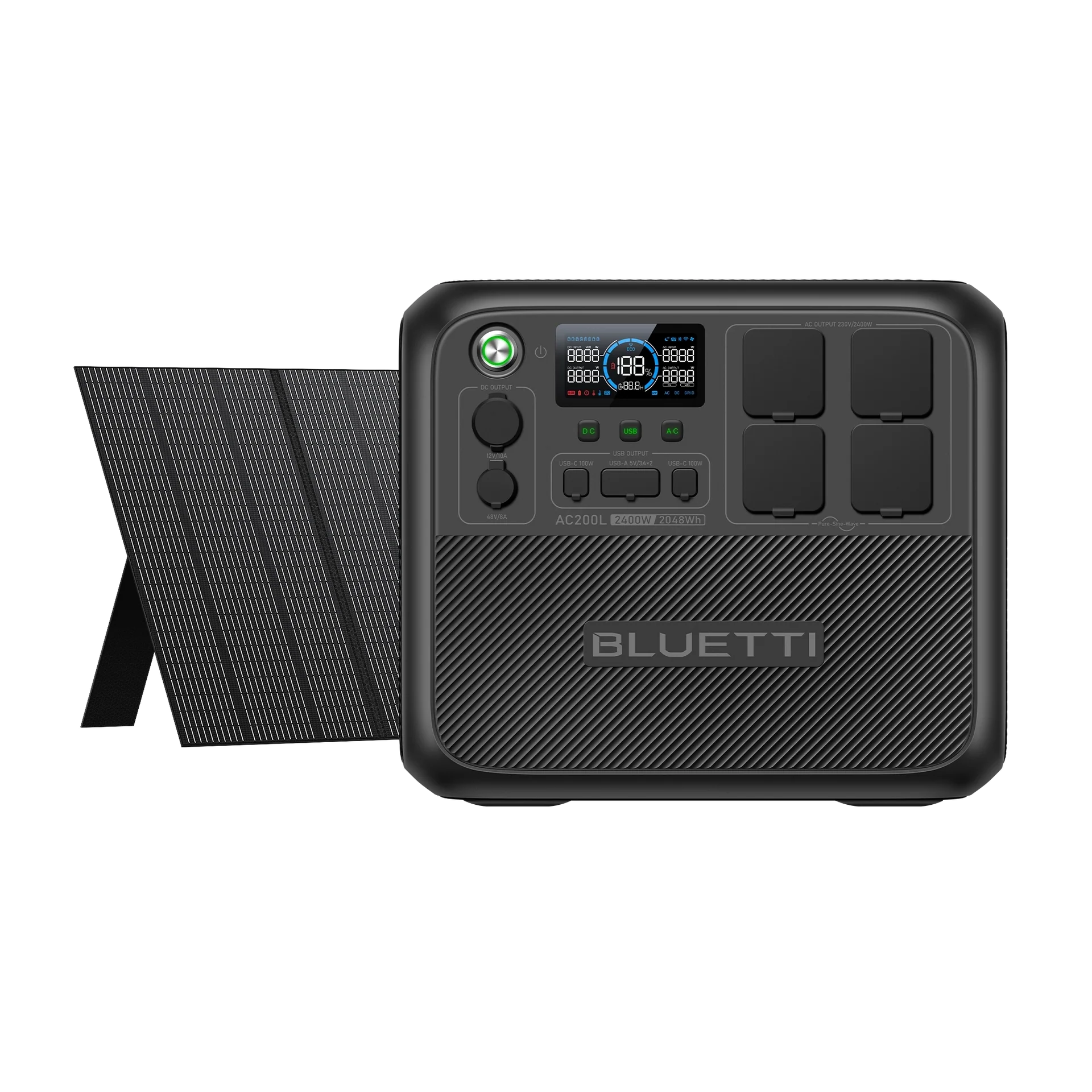 bluetti-ac200l-powerstation-2400w-2048wh-lifepo4-notstrom image 6