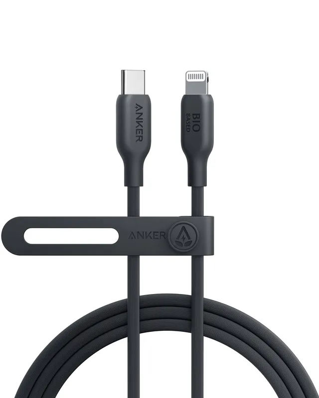 anker-541-usb-c-lightning-ladekabel-180cm-bio-schwarz image 1