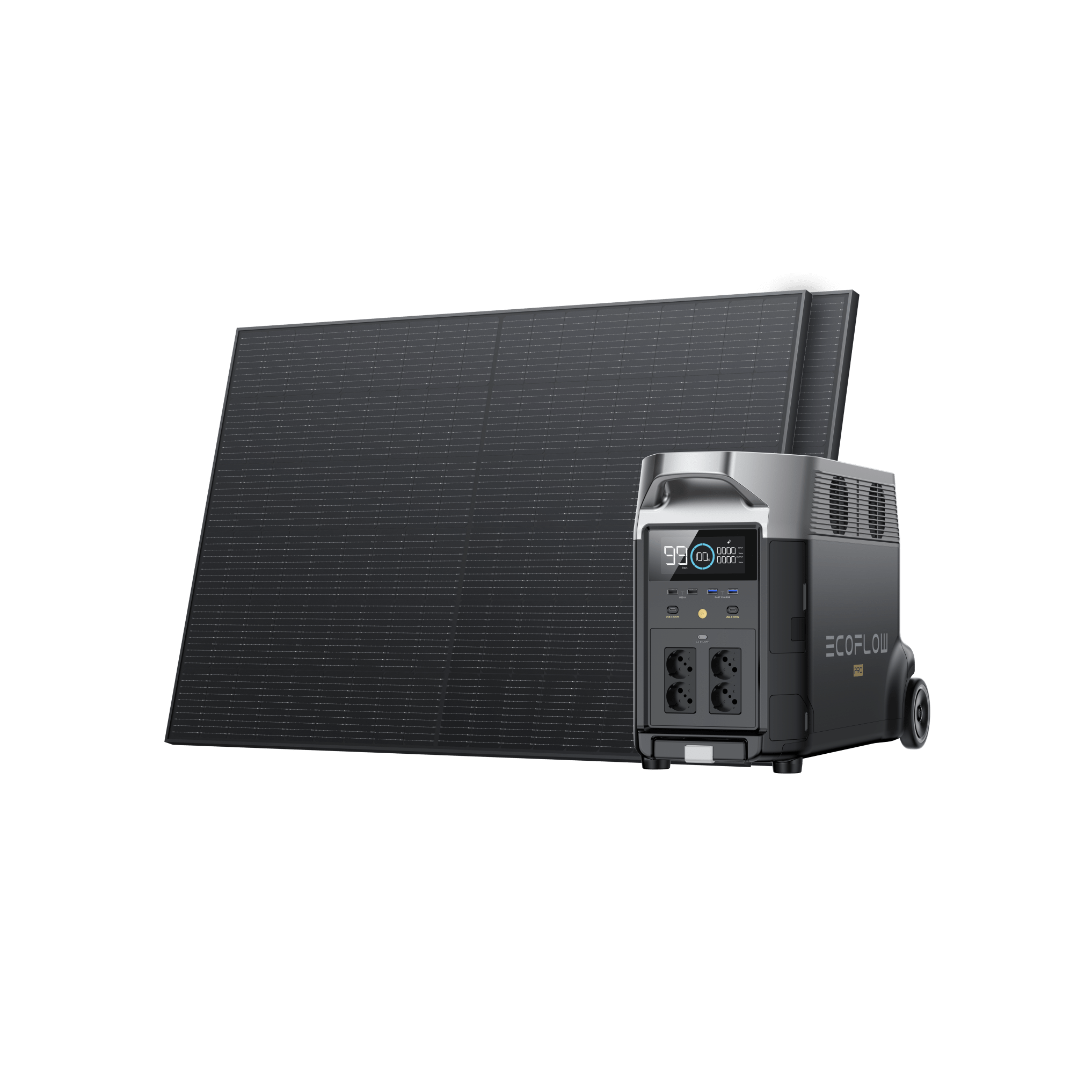 ecoflow-delta-pro-solargenerator-starrer-pv400w-2-4-panels-optional-zusatzakku image 1