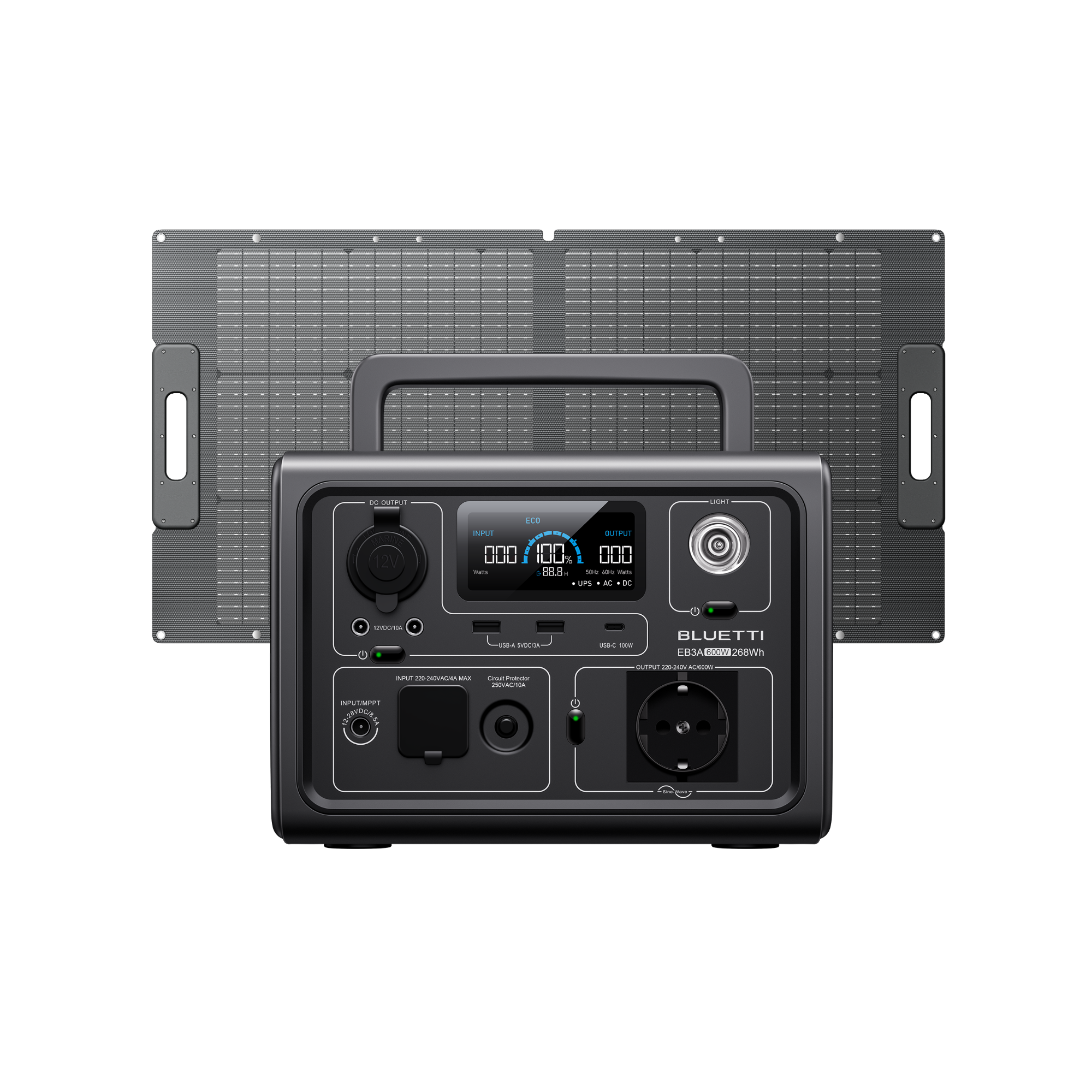 bluetti-eb3a-powerstation-600w-268wh-tragbar-lifepo4 image 6
