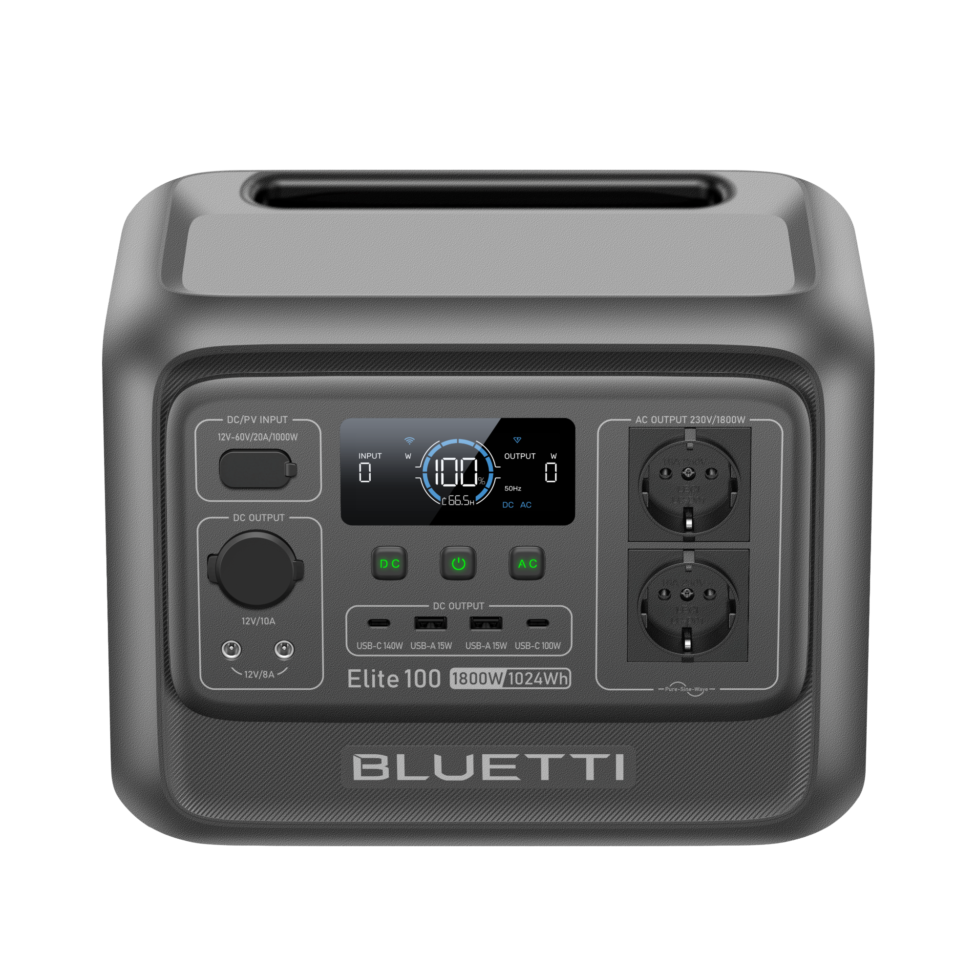 bluetti-elite-100-v2-powerstation-1800w-1024wh-350w-solar-kit image 7