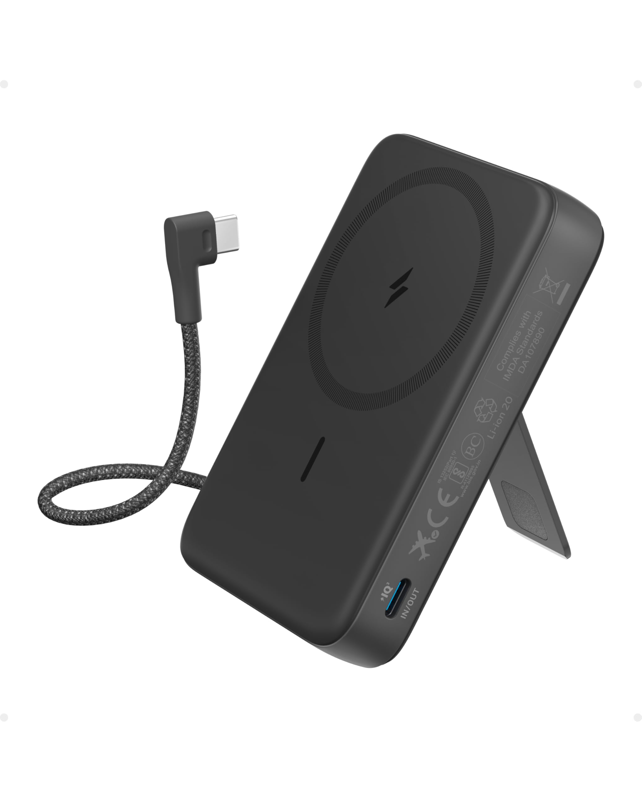 anker-zolo-powerbank-10000mah-magnetisch-schwarz-30w image 1