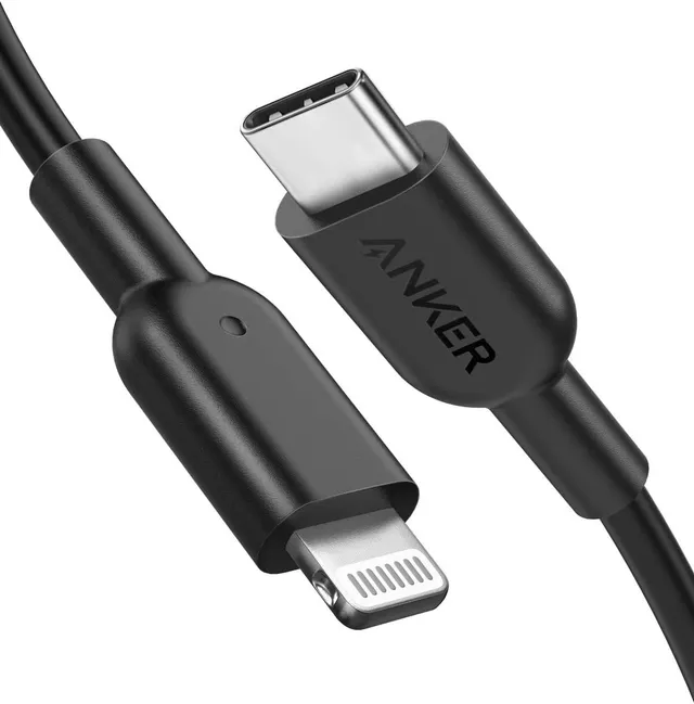 anker-powerline-ii-usb-c-lightning-kabel-1-8m-schwarz-mfi image 1