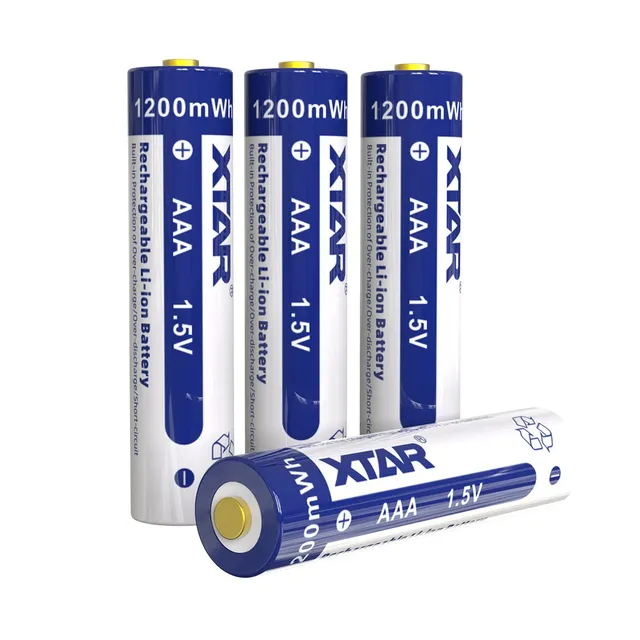 xtar-1-5v-aaa-lithium-akku-4er-pack-1200mwh image 1