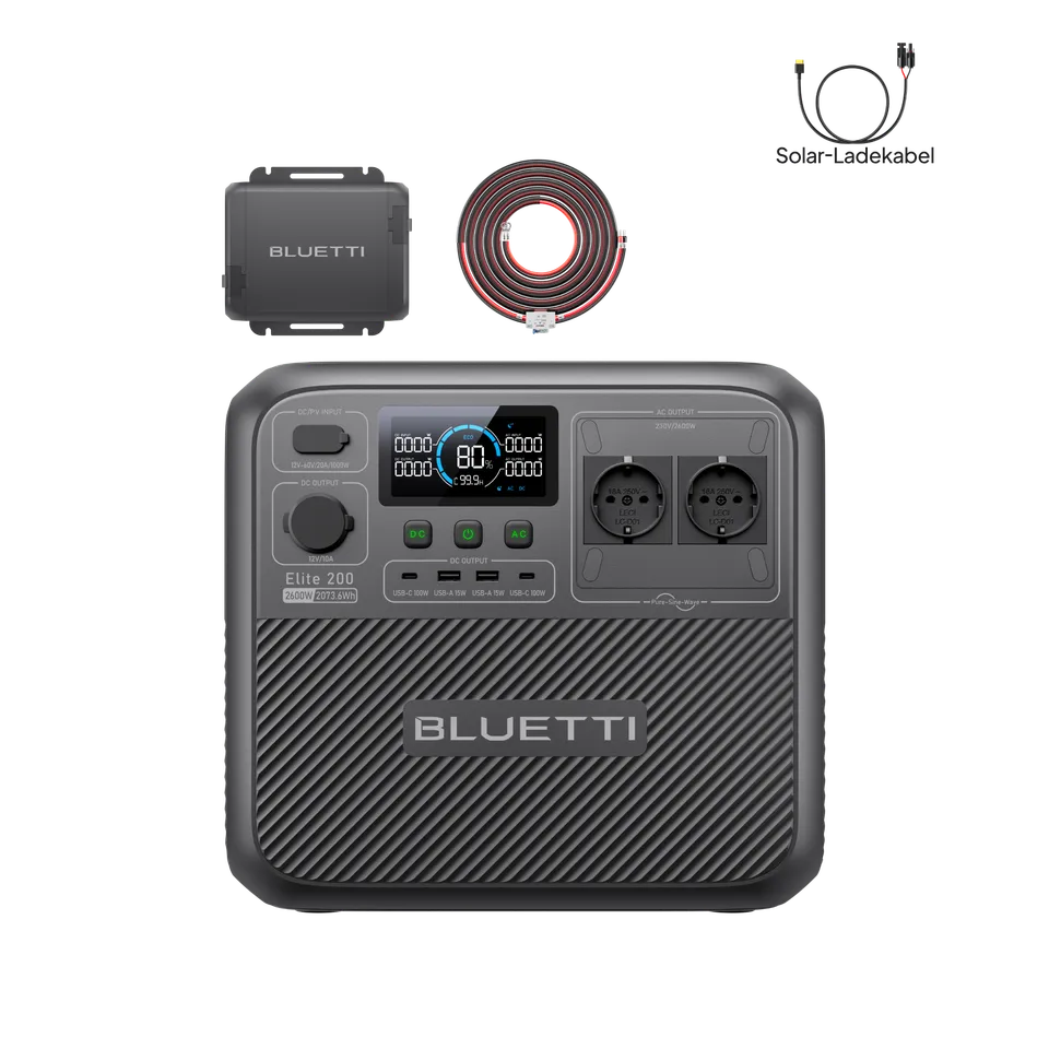 bluetti-elite-200-v2-charger-1-powerstation-2600w-2073wh-560w image 1