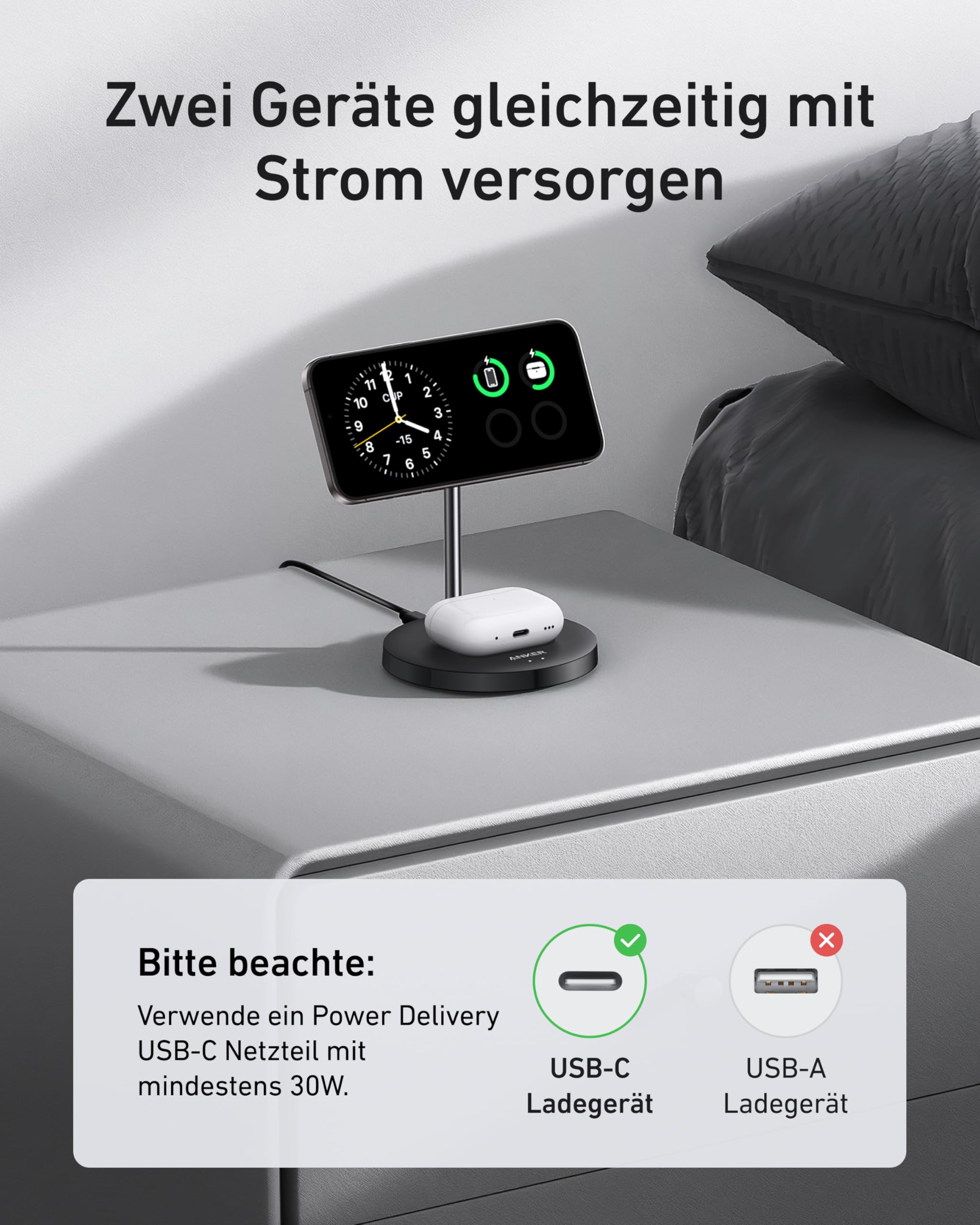 anker-maggo-2-in-1-ladestation-qi2-15w-schwarz image 3