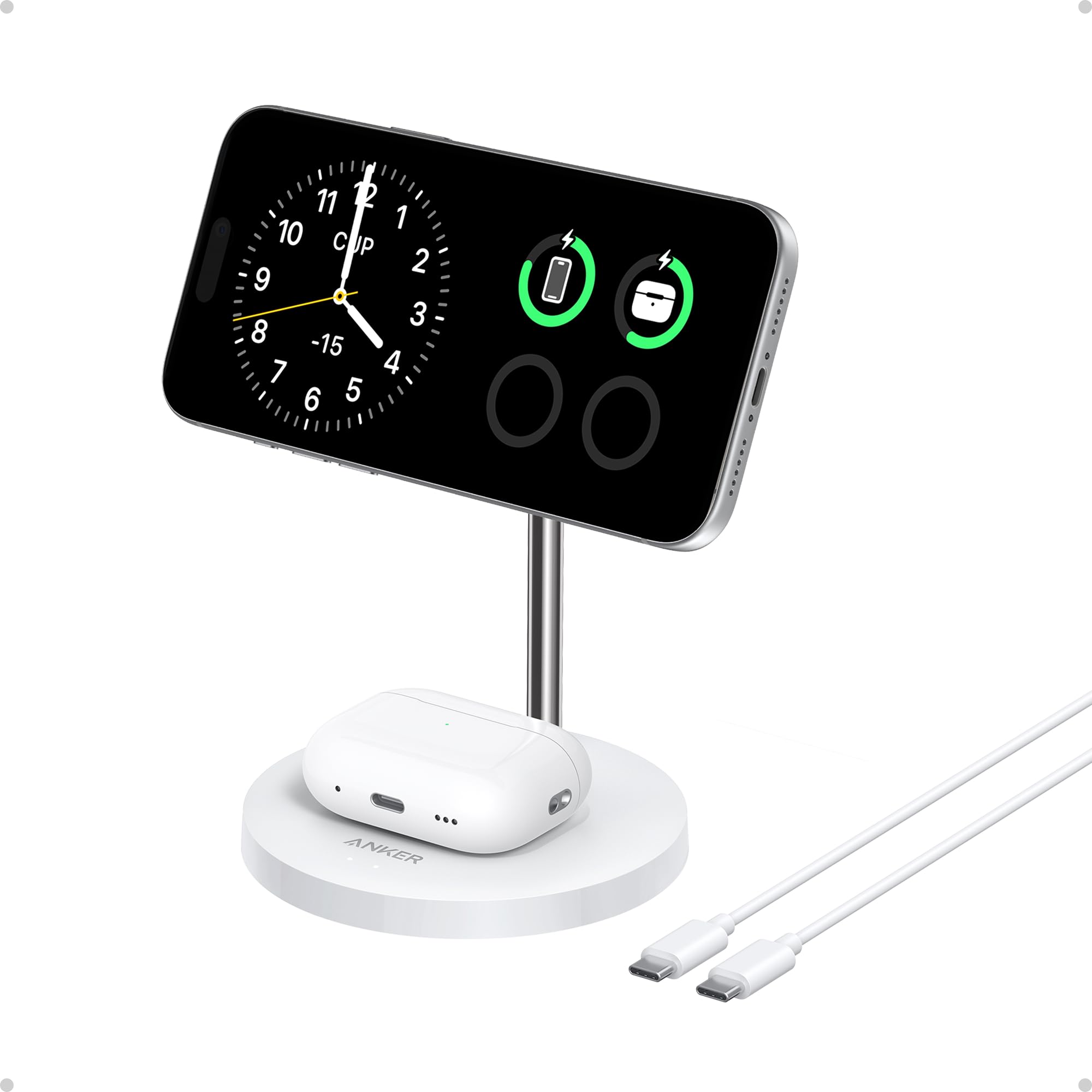anker-maggo-2-in-1-ladestation-qi2-15w-schwarz image 7