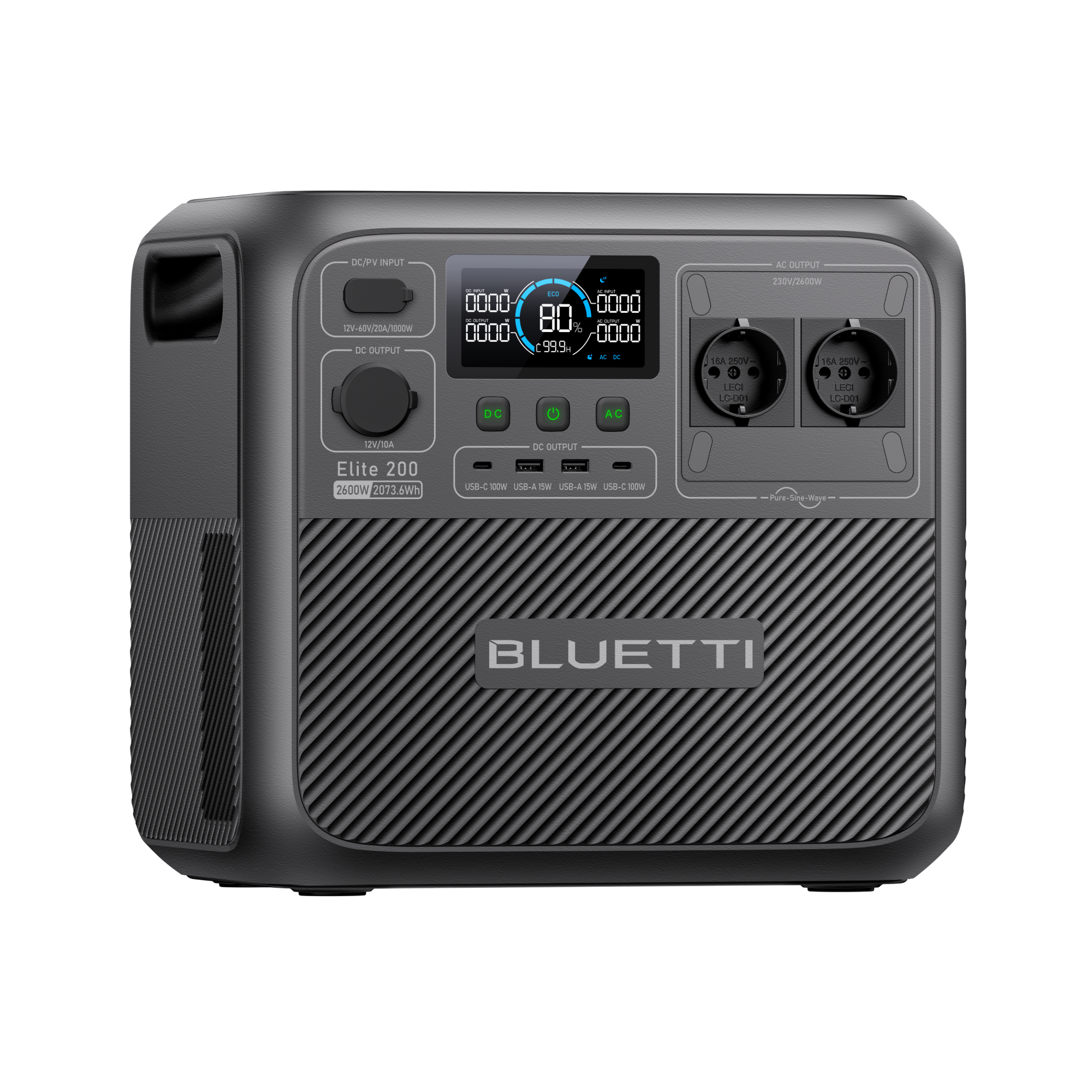 bluetti-elite-200-v2-2600w-2073-6wh-powerstation-notstrom image 2