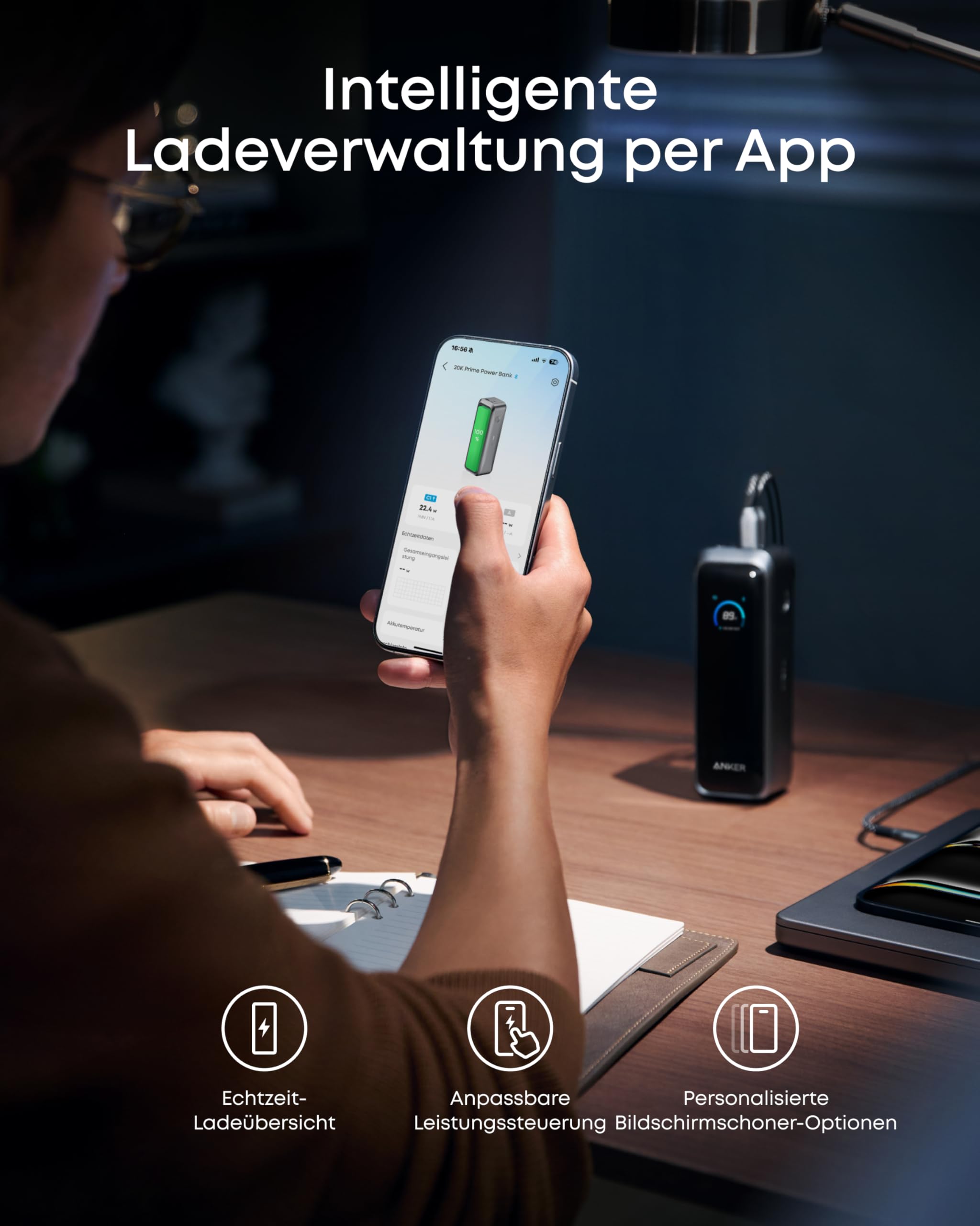 anker-prime-powerbank-20100mah-220w-schnellladen-flugtauglich image 6
