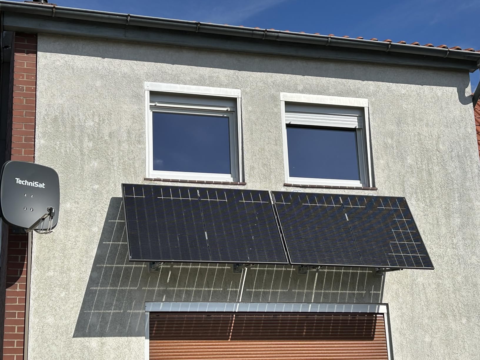 Gute Lösung für kleine Hauswand