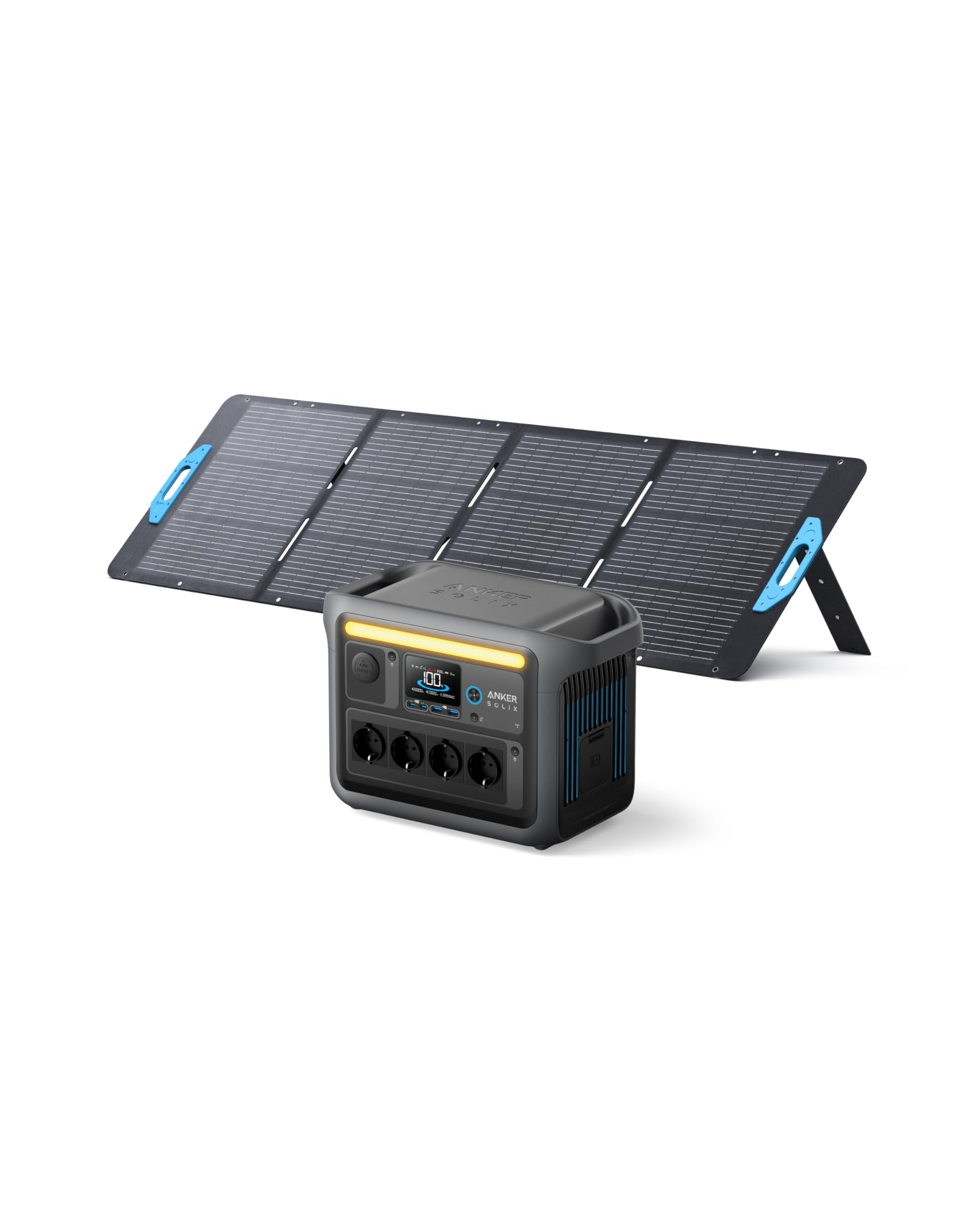anker-solix-c1000-powerstation-1800w-200w-panel-set image 1