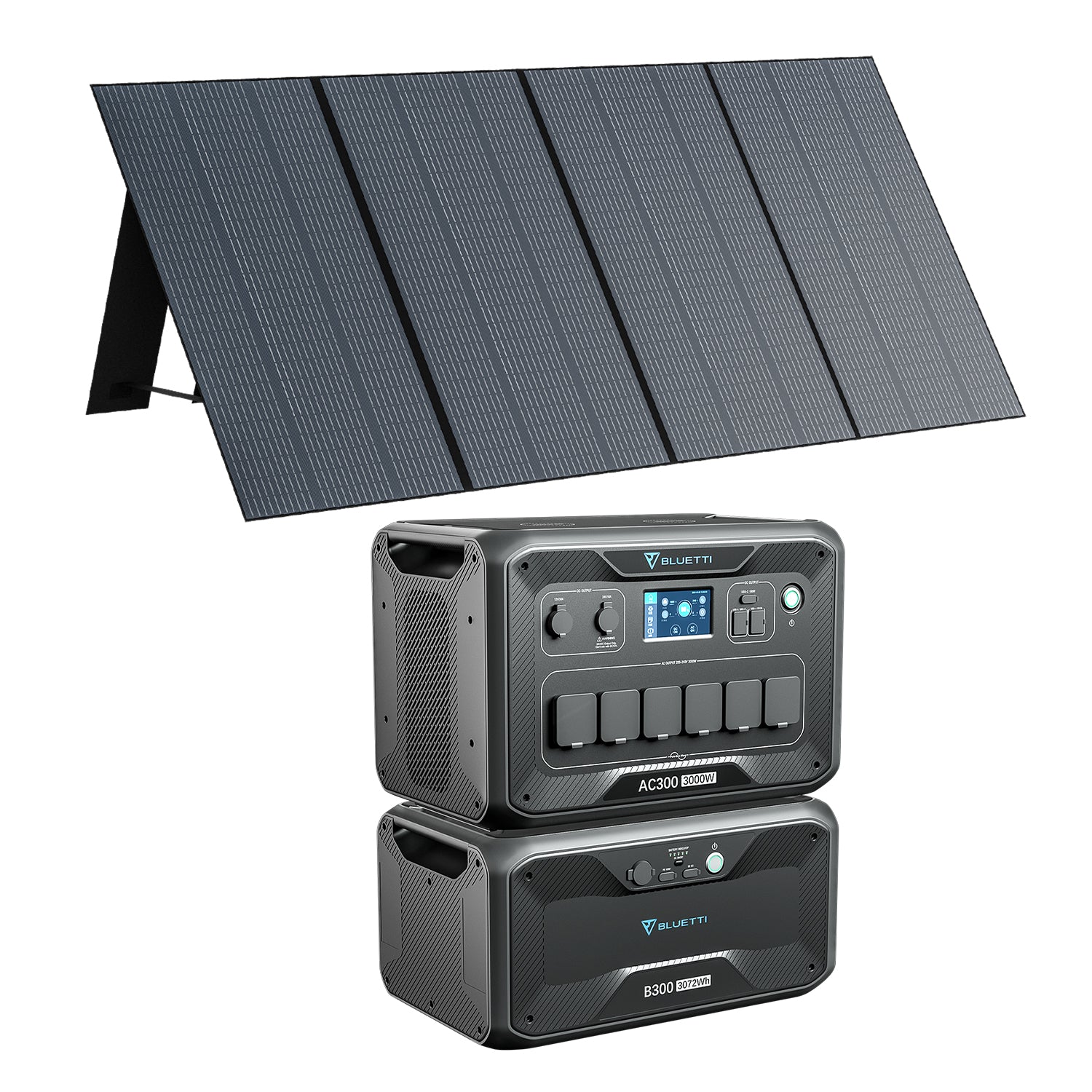 bluetti-ac300-powerstation-mit-b300-akku-und-pv350-modul image 2