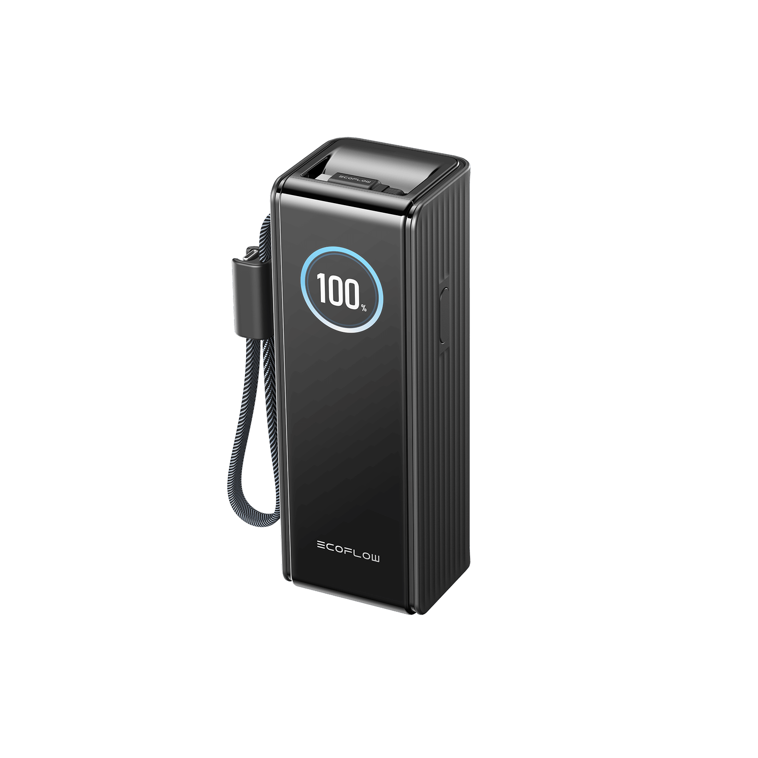 ecoflow-rapid-powerbank-25000mah-170w-schwarz-kabel image 1