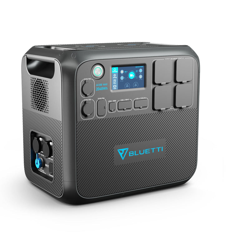 bluetti-ac200max-powerstation-2200w-6144wh-mit-2x-pv350-700w image 2