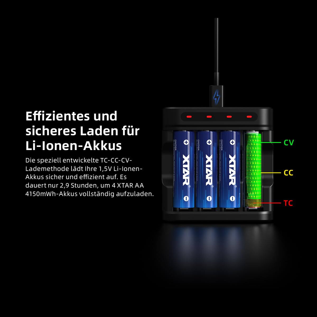 xtar-l4-ladeger-t-4-steckpl-tze-f-r-aa-aaa-akkus image 4