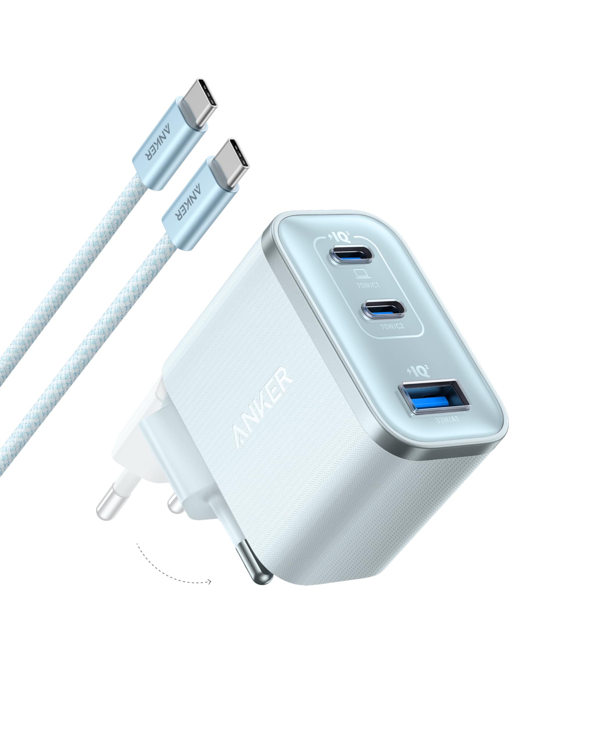 anker-nano-ladeger-t-70w-3-port-schwarz-usb-c image 7