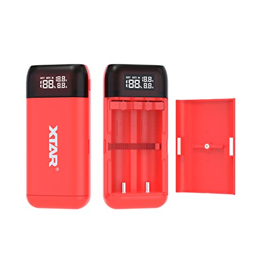 xtar-pb2sl-akku-ladeger-t-18650-21700-rot-powerbank image 8