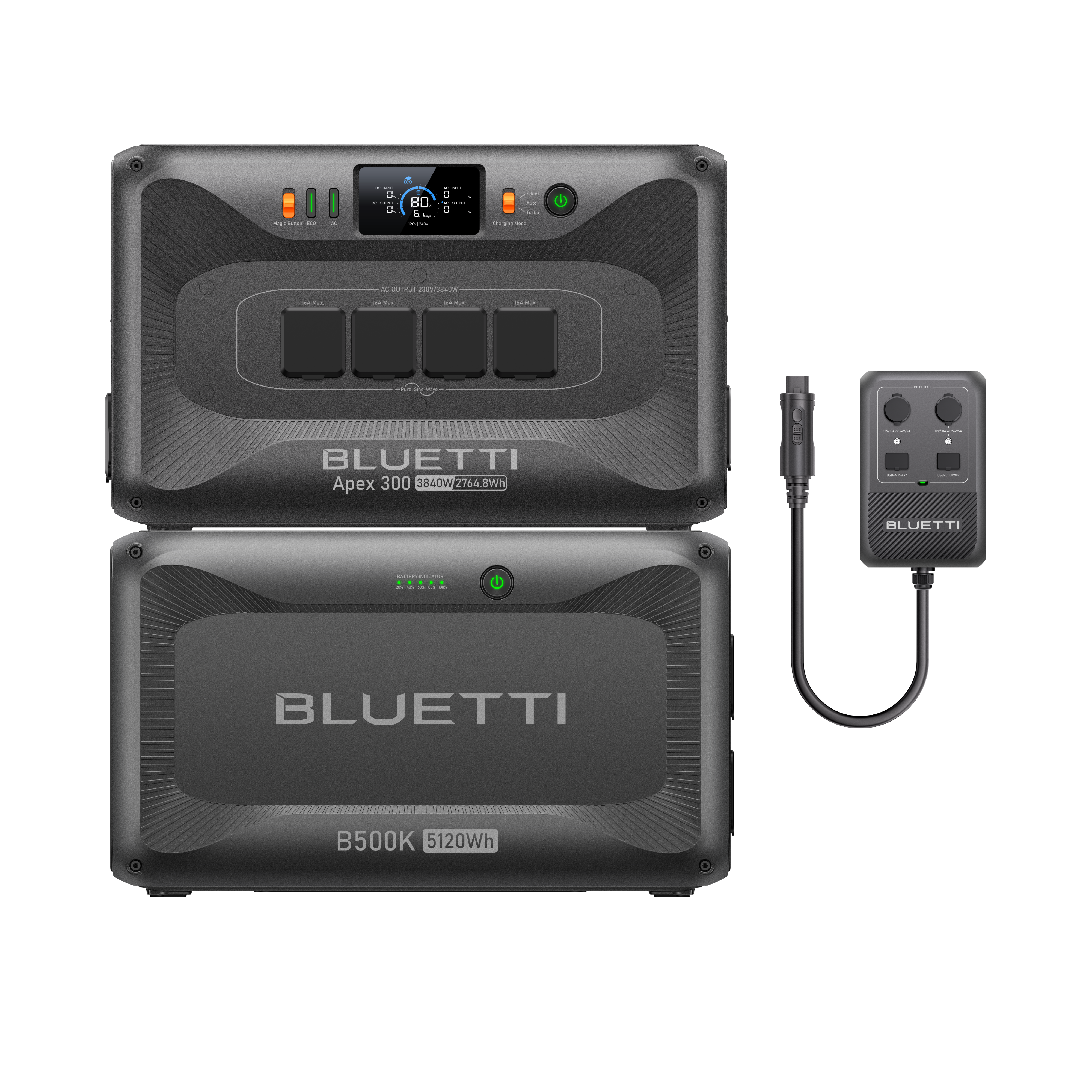 bluetti-apex-300-b500k-hub-d1-stromspeicher-set image 1