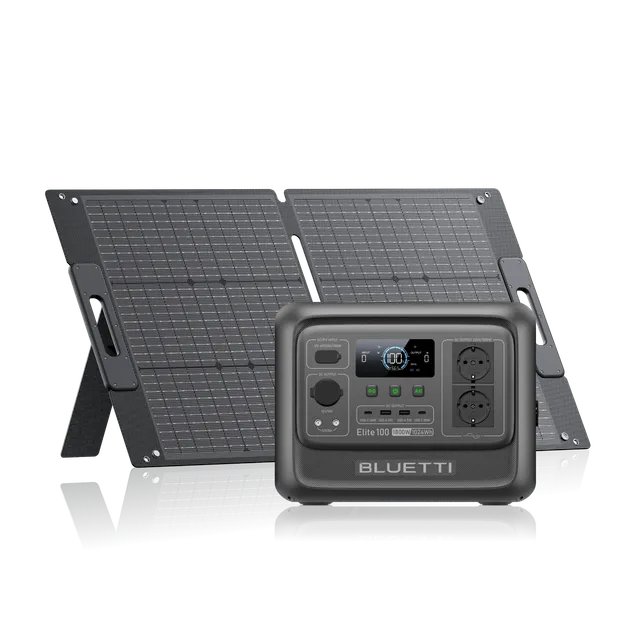 bluetti-elite-100-v2-powerstation-1024wh-1800w-100w-solar-kit image 1