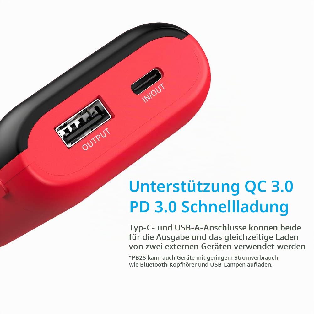 xtar-pb2s-ladeger-t-18650-akkuladeger-t-rot-mit-powerbank image 4