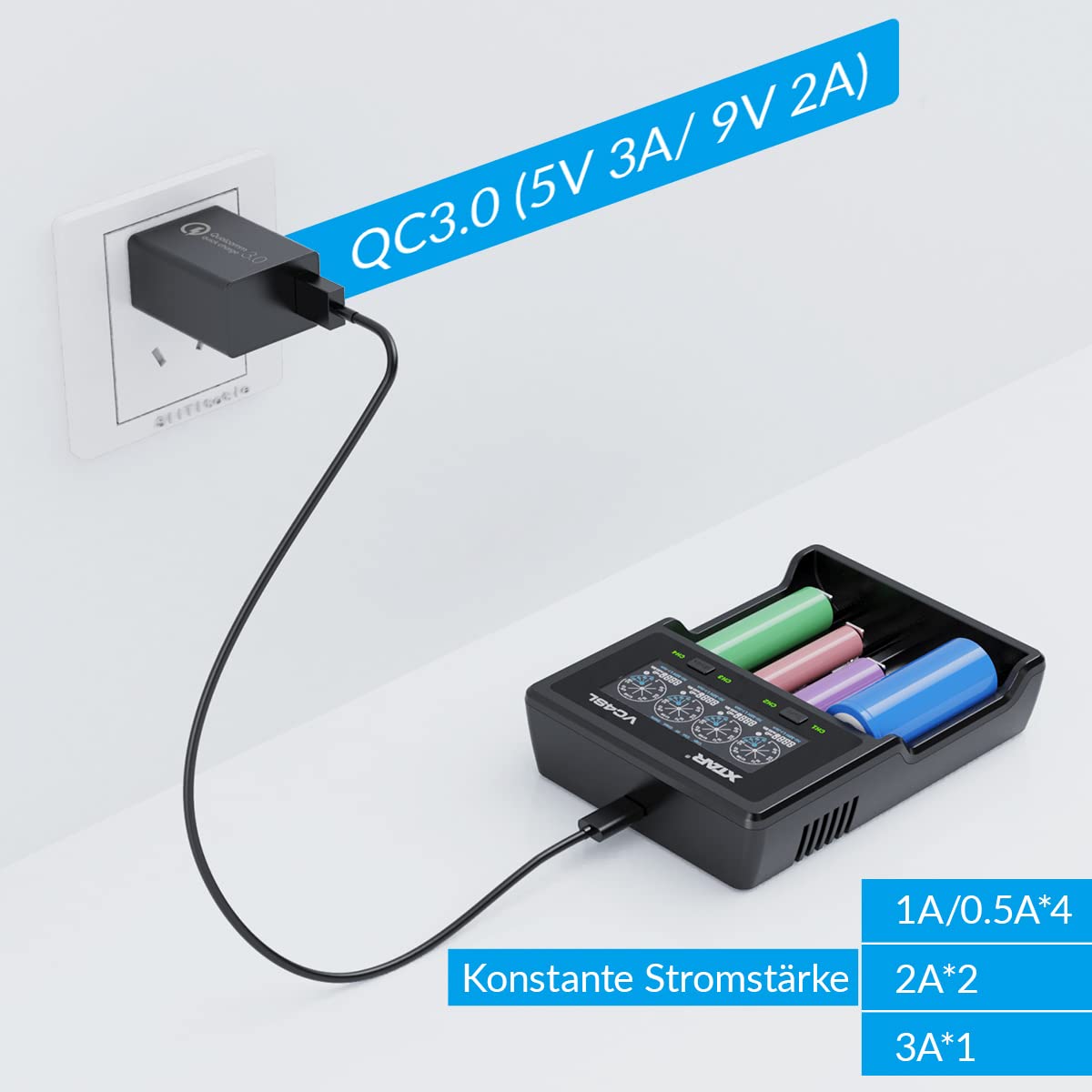 xtar-vc4sl-adapter-akku-ladeger-t-18650-21700-aa-aaa image 4