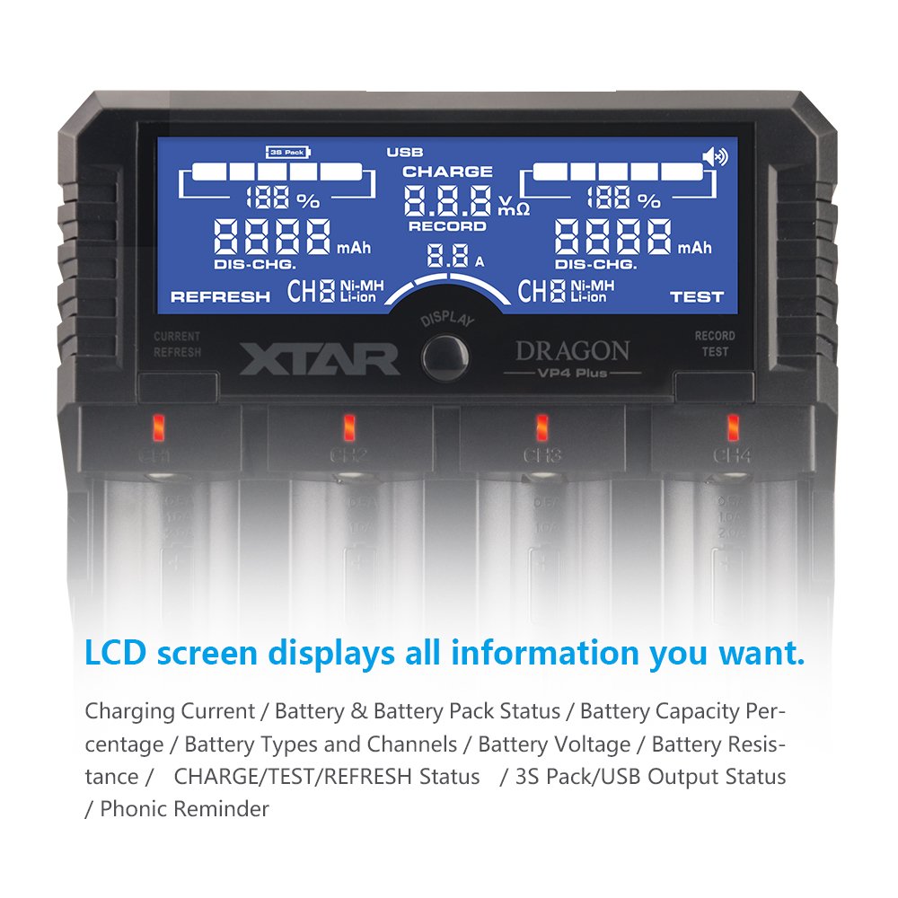 xtar-vp4-plus-ladeger-t-li-ion-ni-mh-lcd-4-sch-chte-usb image 5