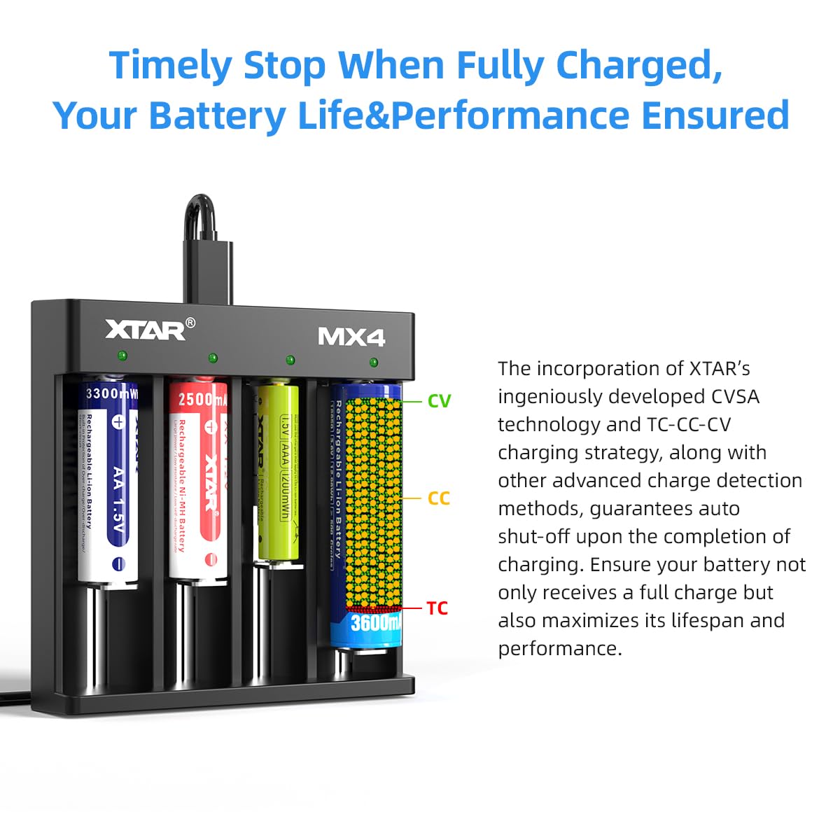 xtar-mx4-akku-ladeger-t-4-schacht-usb-c-li-ion-ni-mh image 5