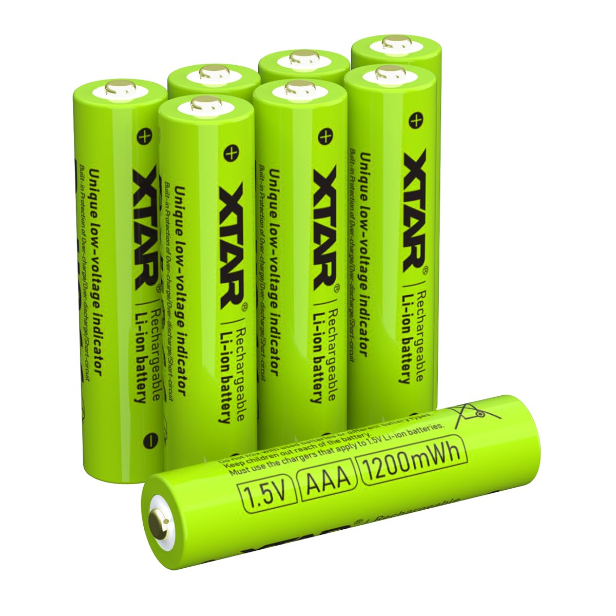 xtar-aaa-batterien-1-5v-lithium-8-st-ck-1200mwh image 1