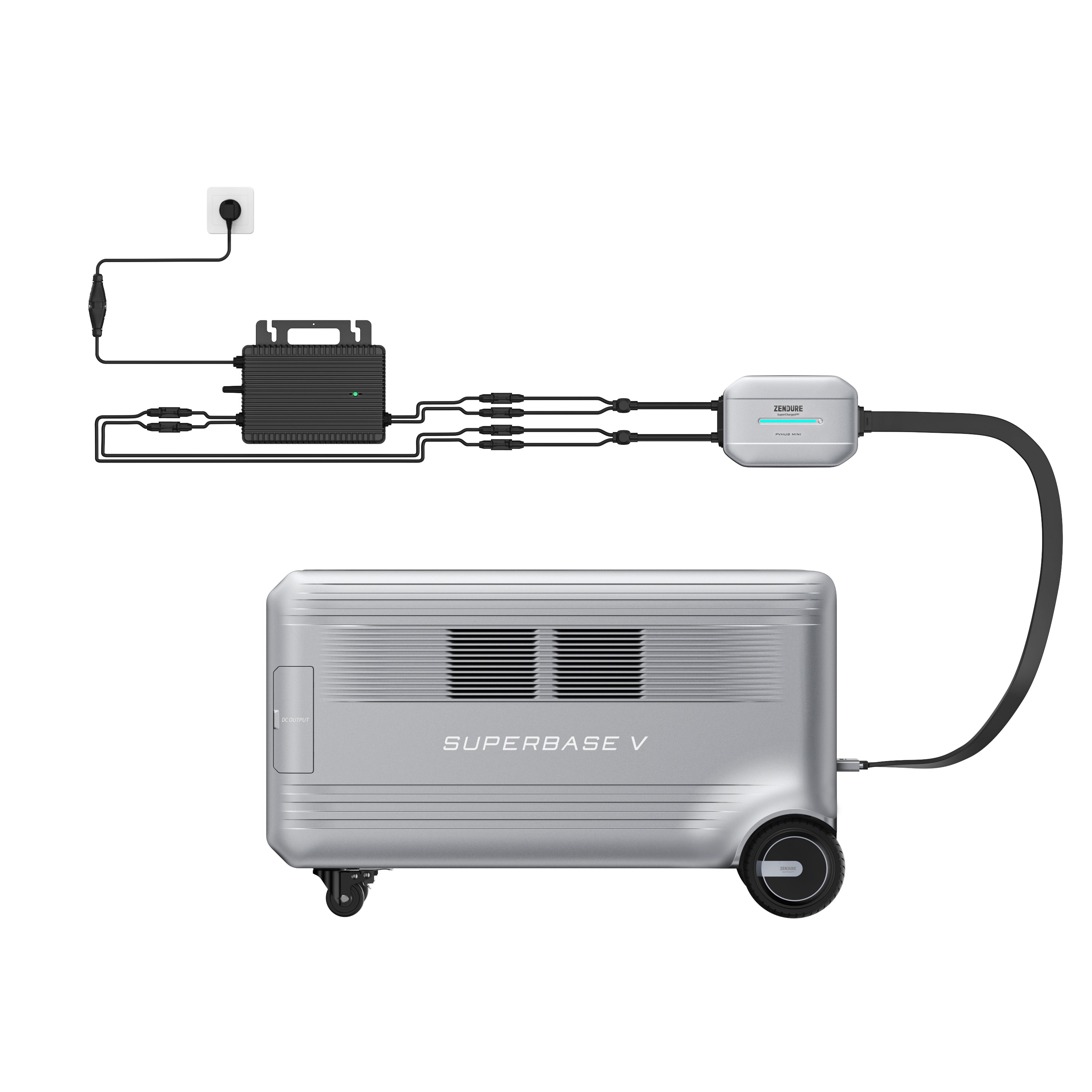 zendure-superbase-v6400-powerstation-6-4kwh-3800w image 2