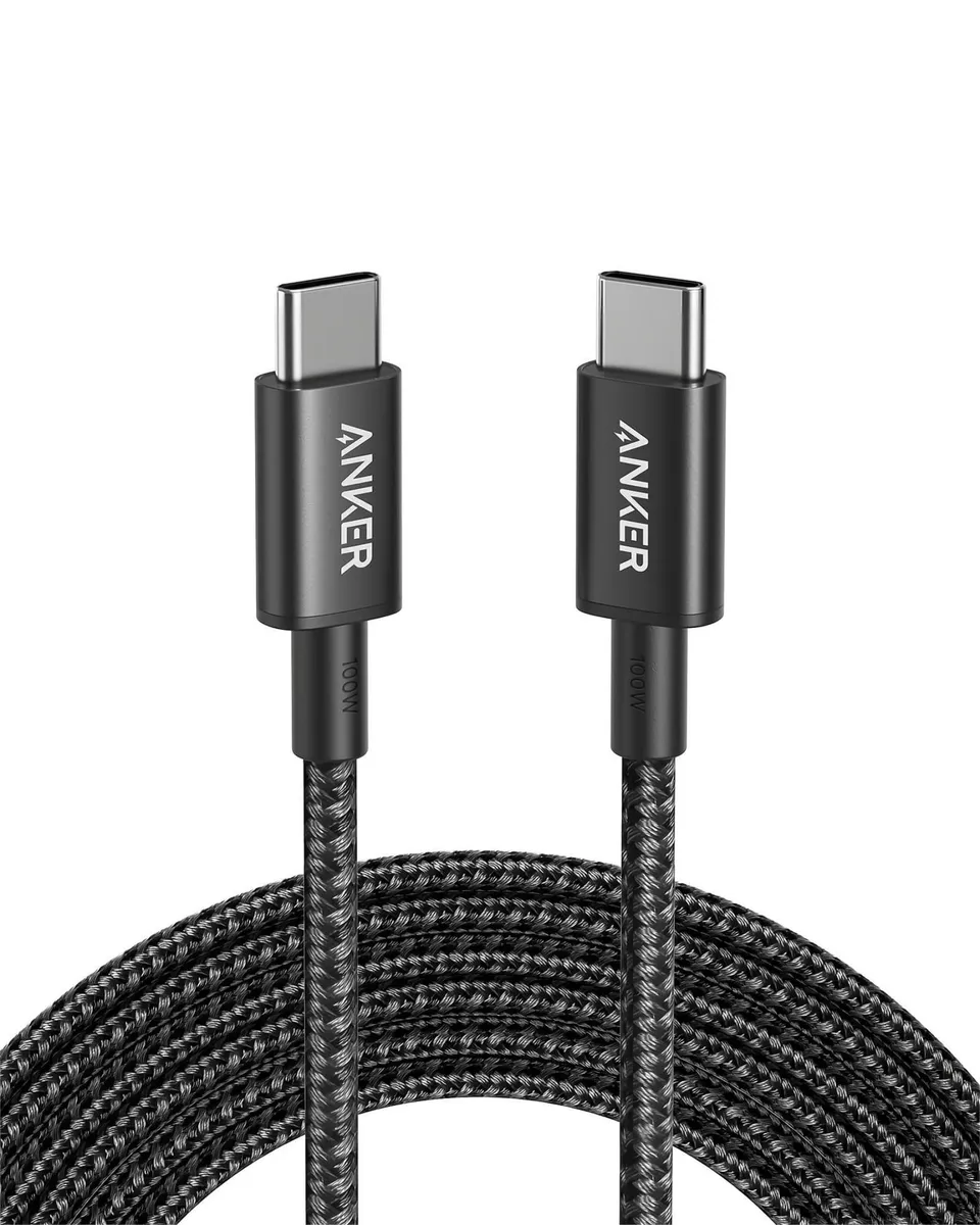 anker-cables-a8758-usb-c-kabel-3m-schwarz-100w image 1