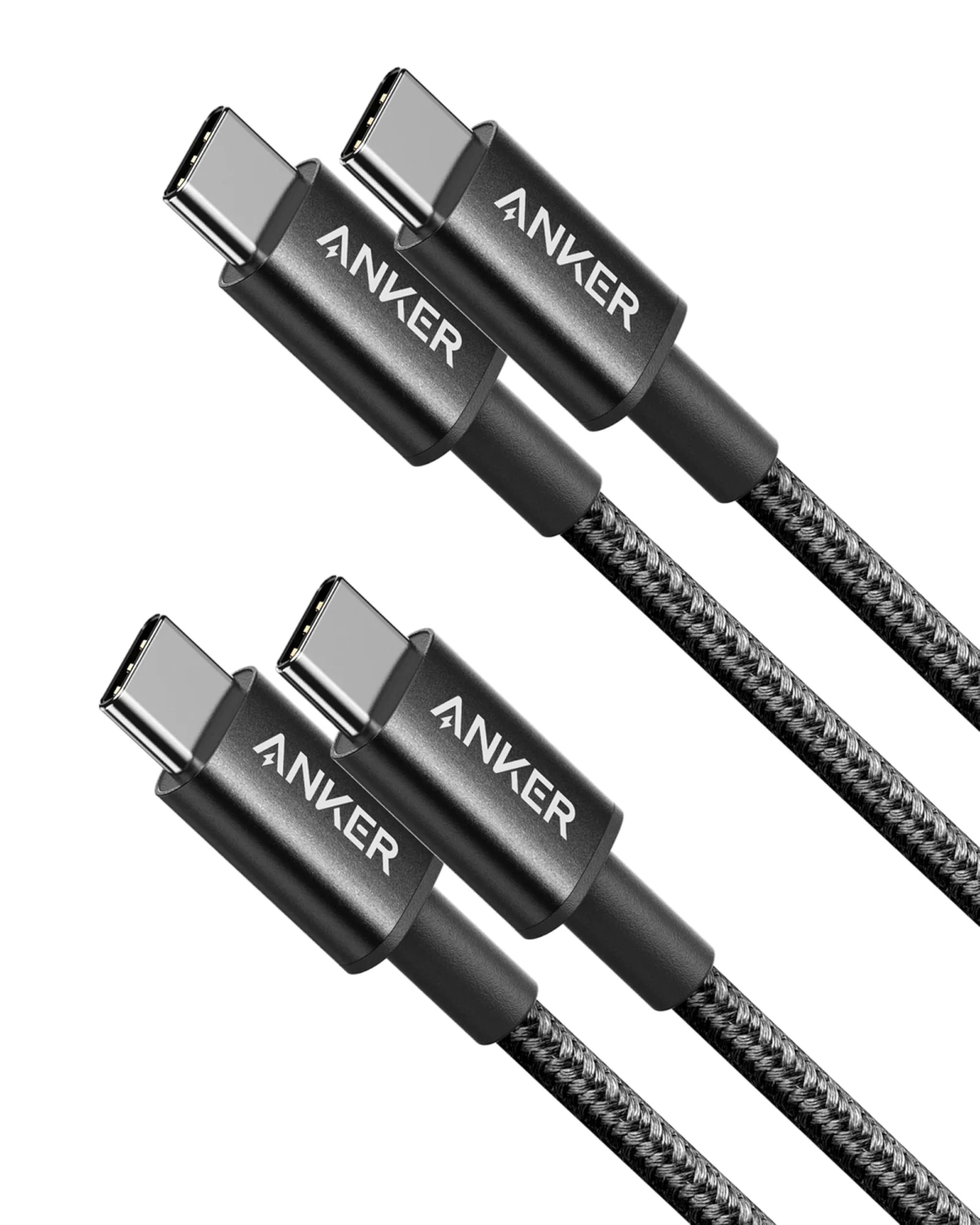 anker-usb-c-kabel-60w-1m-schwarz-2er-set-nylon-pd image 1