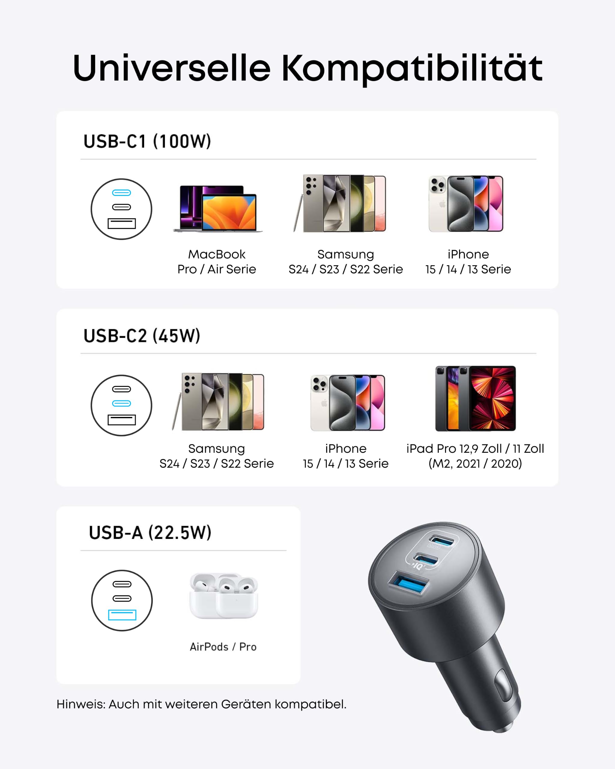 anker-chargers-167-5w-kfz-ladeger-t-3-port-100w-usb-c image 7