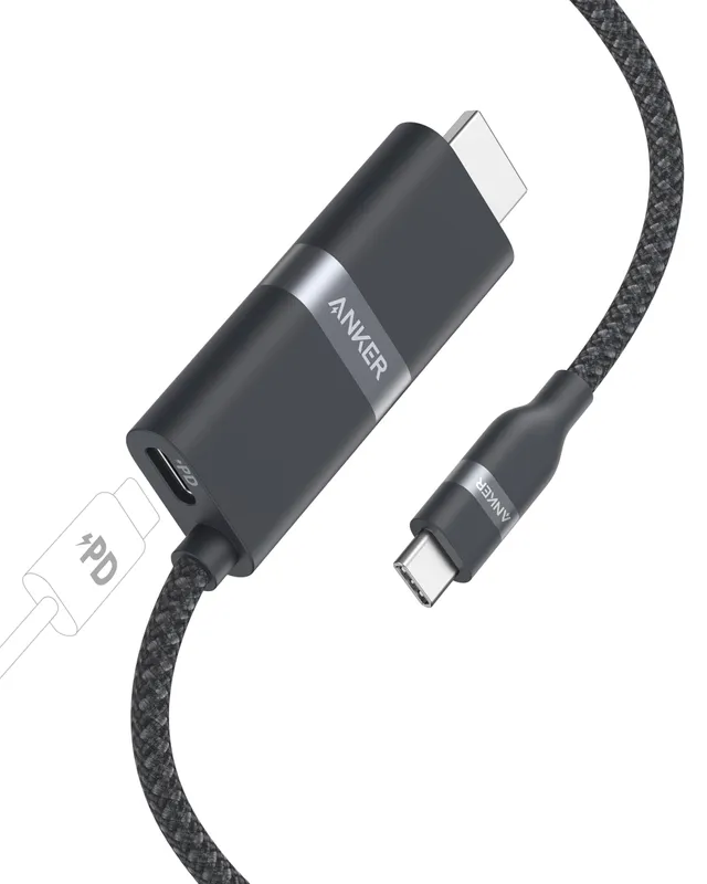 anker-nano-usb-c-hdmi-kabel-90cm-4k-140w-pd image 1