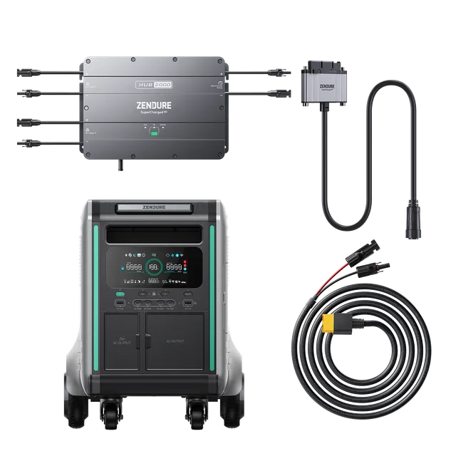 zendure-superbase-v-balkonkraftwerk-komplettset-hub-2000-und-v4600 image 1
