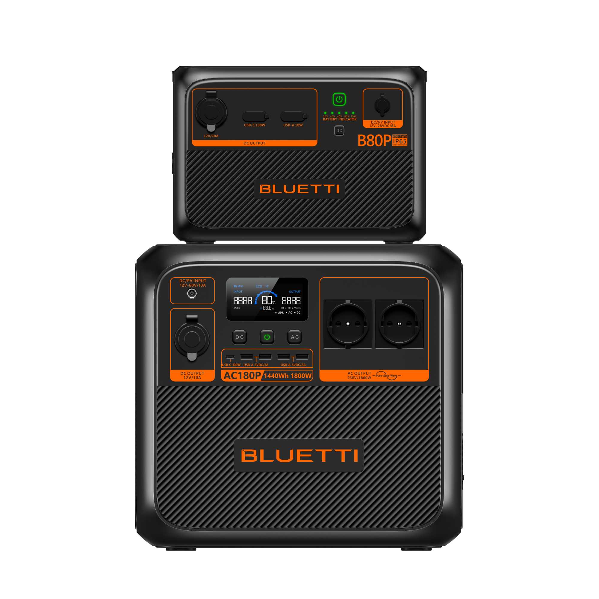 bluetti-ac180p-1800w-1440wh-powerstation-kompakte-notstrom image 4