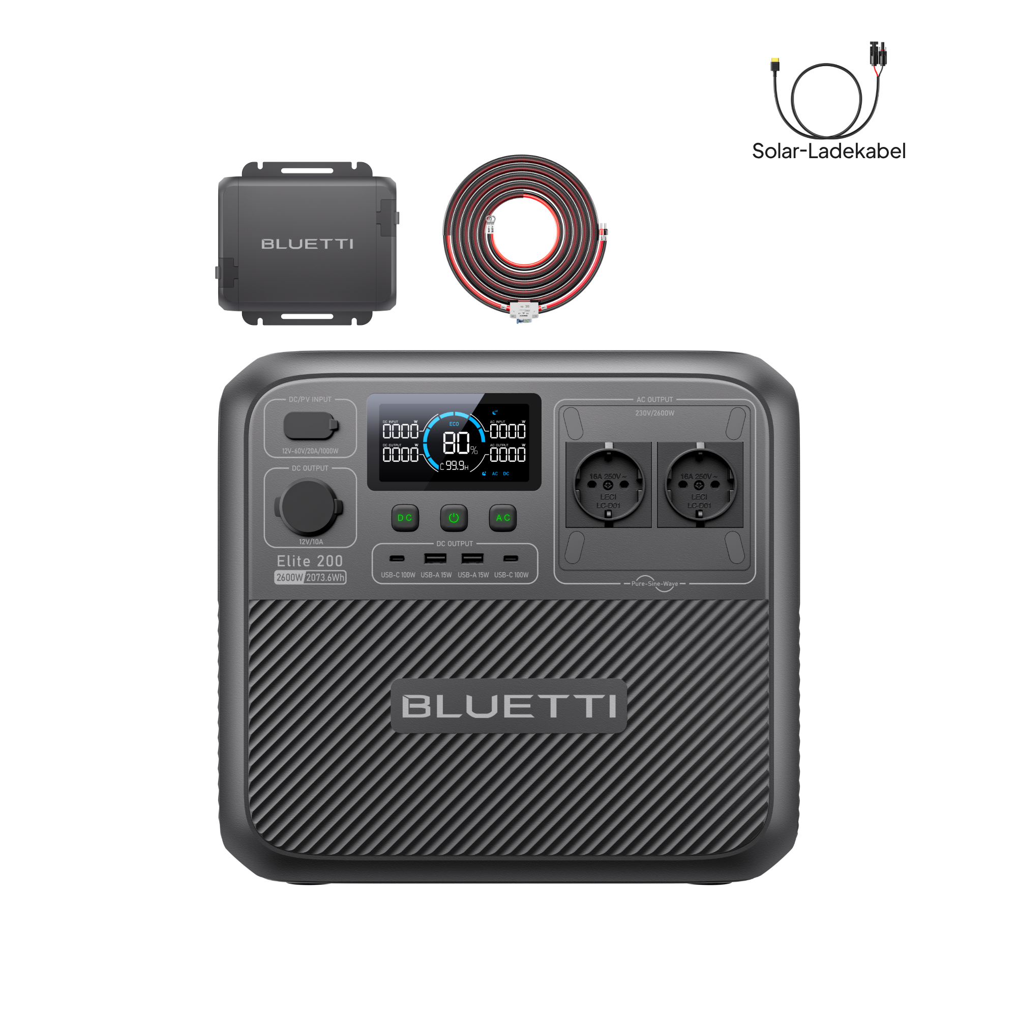 bluetti-elite-200-v2-charger-1-powerstation-2600w-2073wh-560w image 1