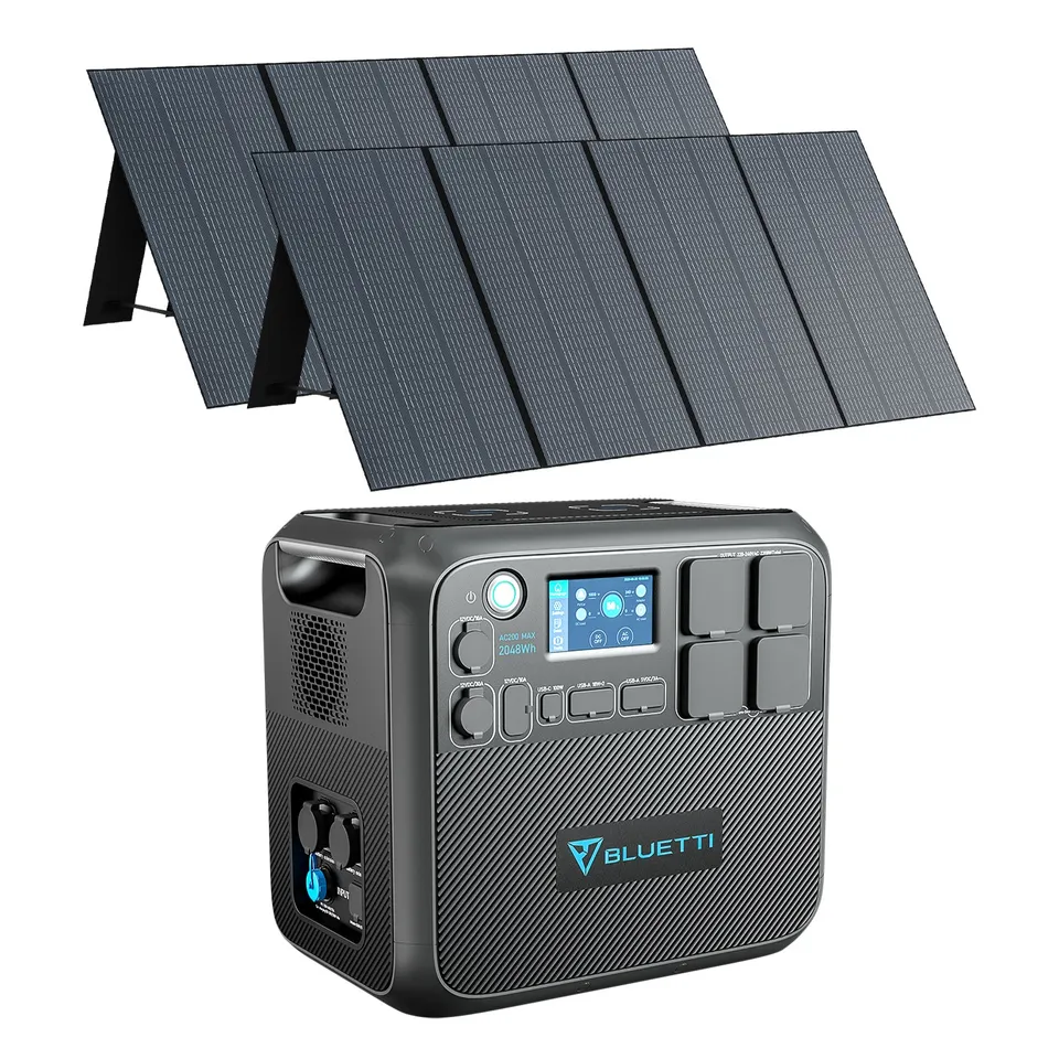 bluetti-ac200max-powerstation-2048wh-mit-2x-pv350-solarmodul image 1