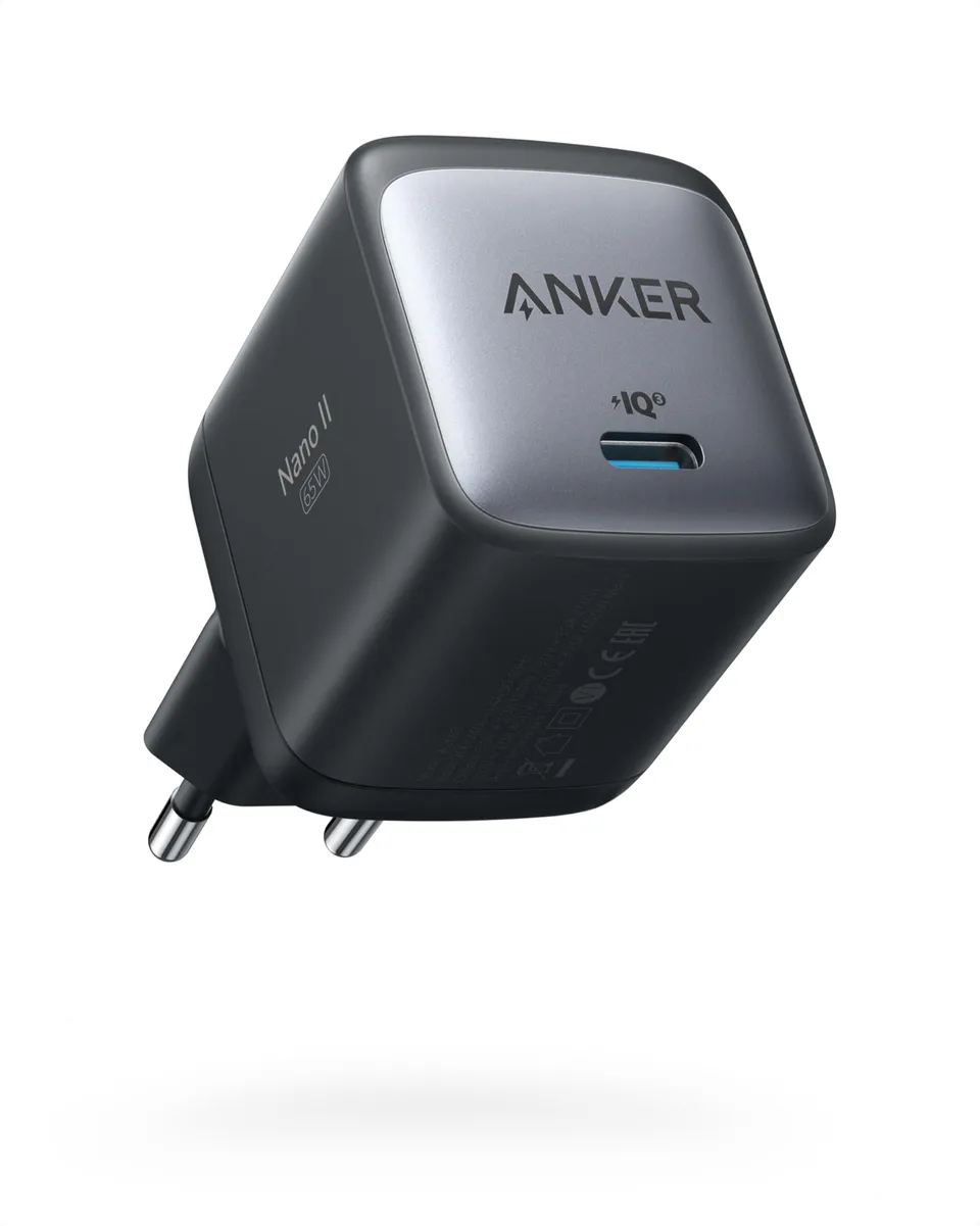 anker-nano-ii-65w-usb-c-ladeger-t-gan-schwarz-macbook image 1