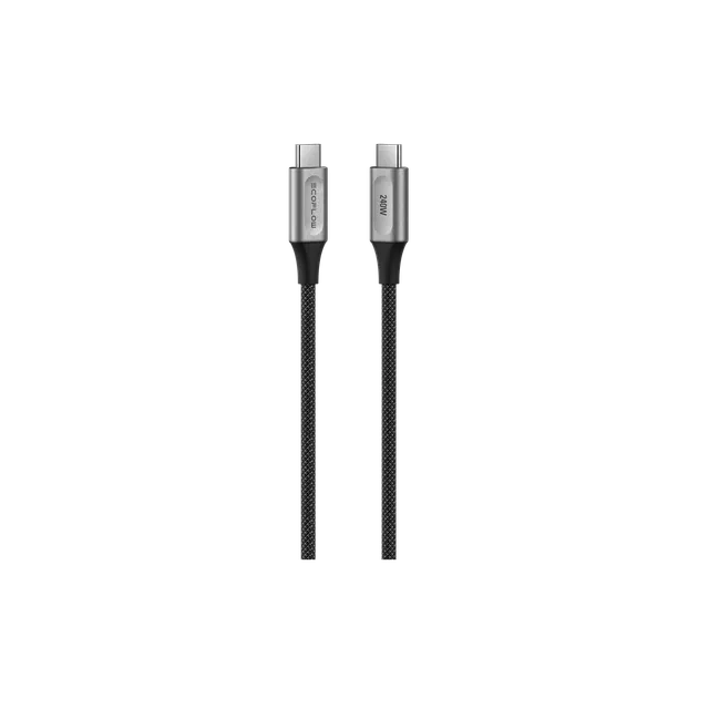 ecoflow-rapid-pro-usb-c-kabel-240w-nylon-ladekabel image 1