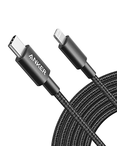 anker-331-usb-c-lightning-ladekabel-3m-schwarz-mfi-nylon image 8