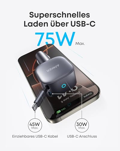 anker-75w-kfz-ladeger-t-einziehbares-kabel-usb-c-auto image 8